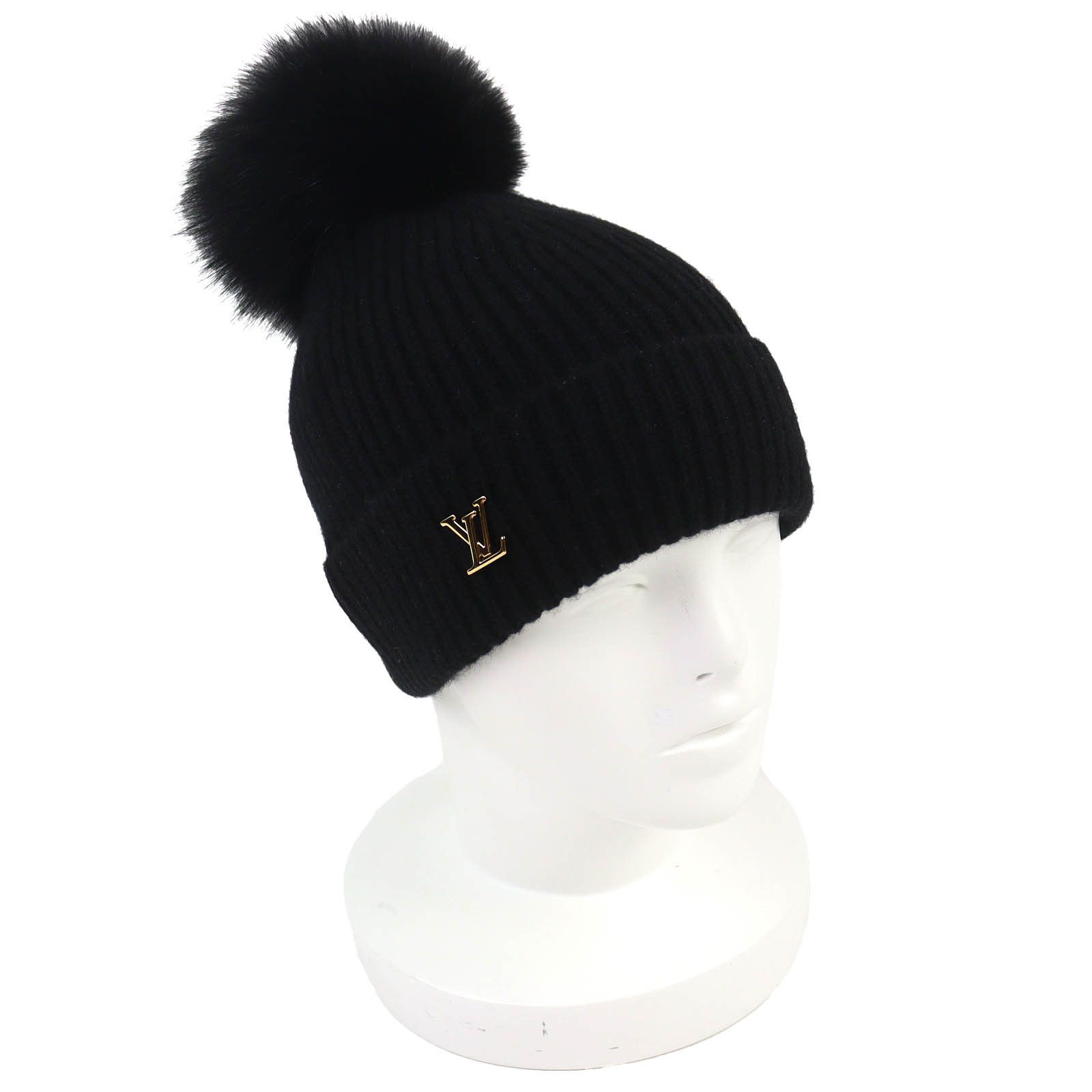 Louis Vuitton Louis Vuitton Louis Vuitton LV Cold Spark Cashmere Beanie Textile Hats DUTY FREE for USA Size ONE SIZE - 1 Thumbnail