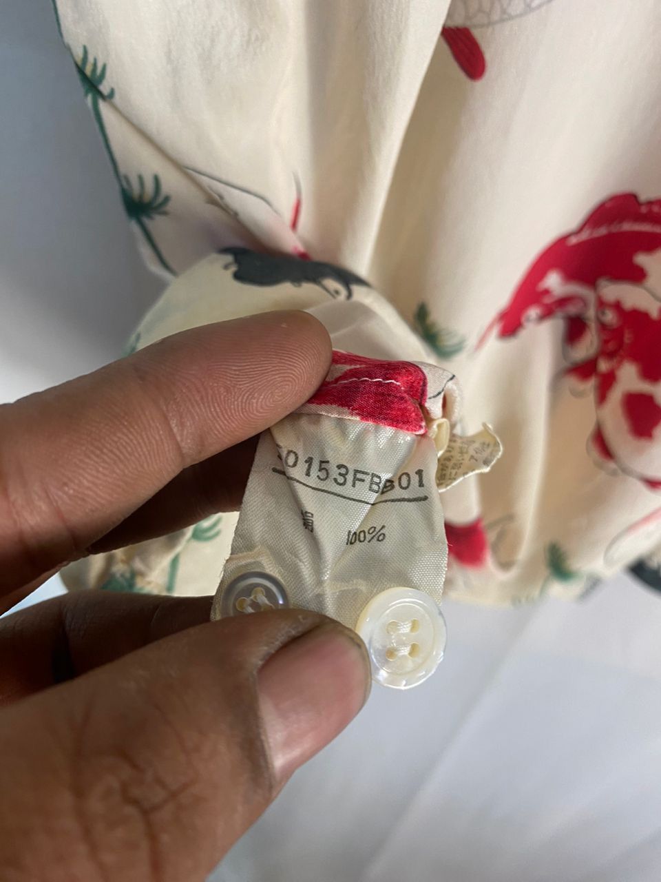 Vintage Unisex🔥 vintage koi fish silk button up shirt by powder big Size US XL / EU 56 / 4 - 9 Thumbnail