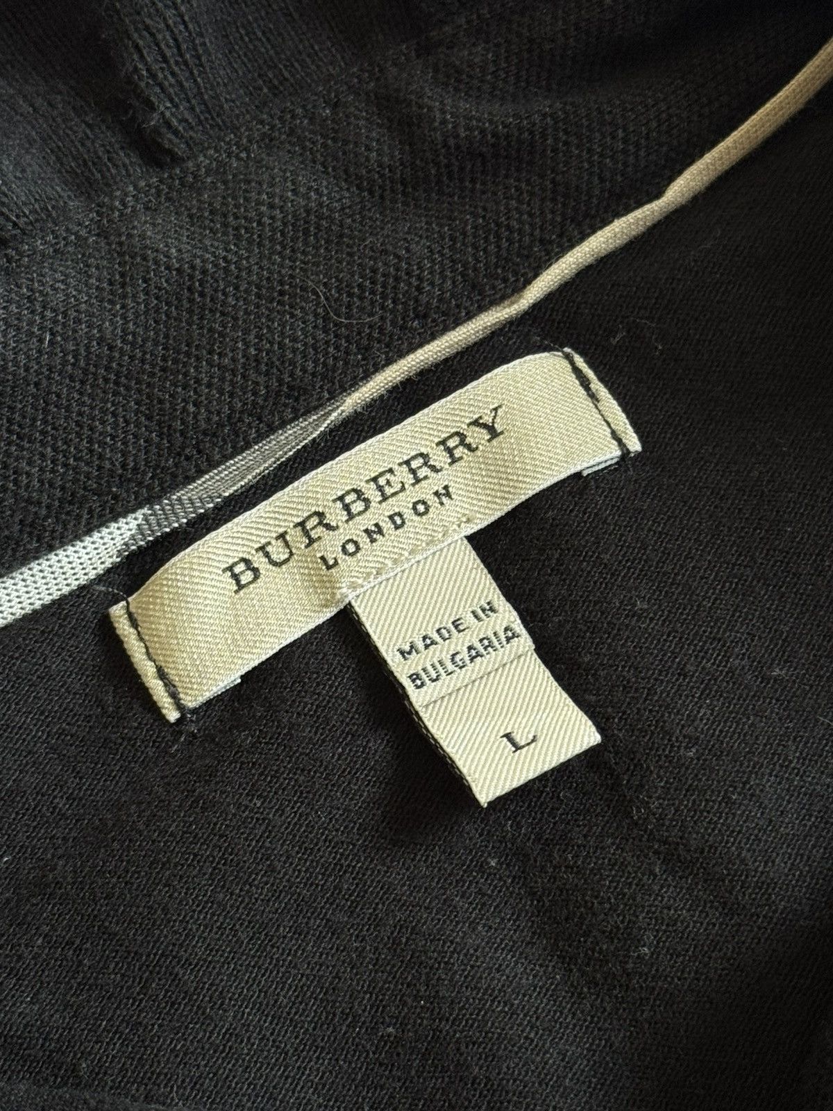 Burberry Burberry London L black Wmns polo top tank T-shirt tee Size L / US 10 / IT 46 - 8 Thumbnail