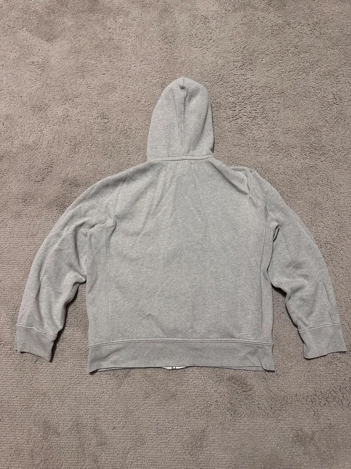 Polo Ralph Lauren Vintage 90s Polo Ralph Lauren grey zip hoodie Y2K size L Size US L / EU 52-54 / 3 - 9 Thumbnail