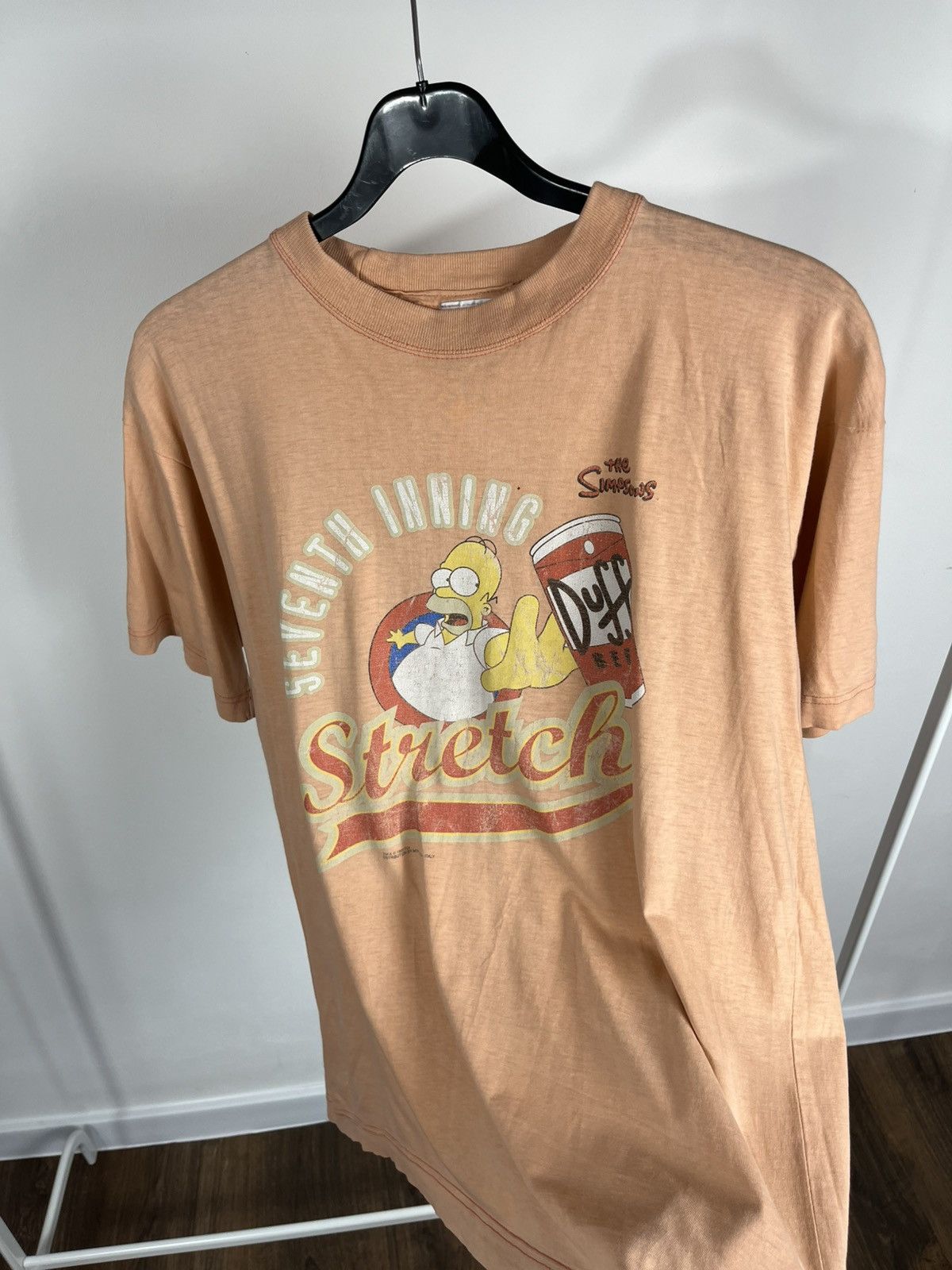 Other Vintage Simpsons Duff Beer T-Shirt Italy Montecarlo 90s Size US L / EU 52-54 / 3 - 7 Thumbnail