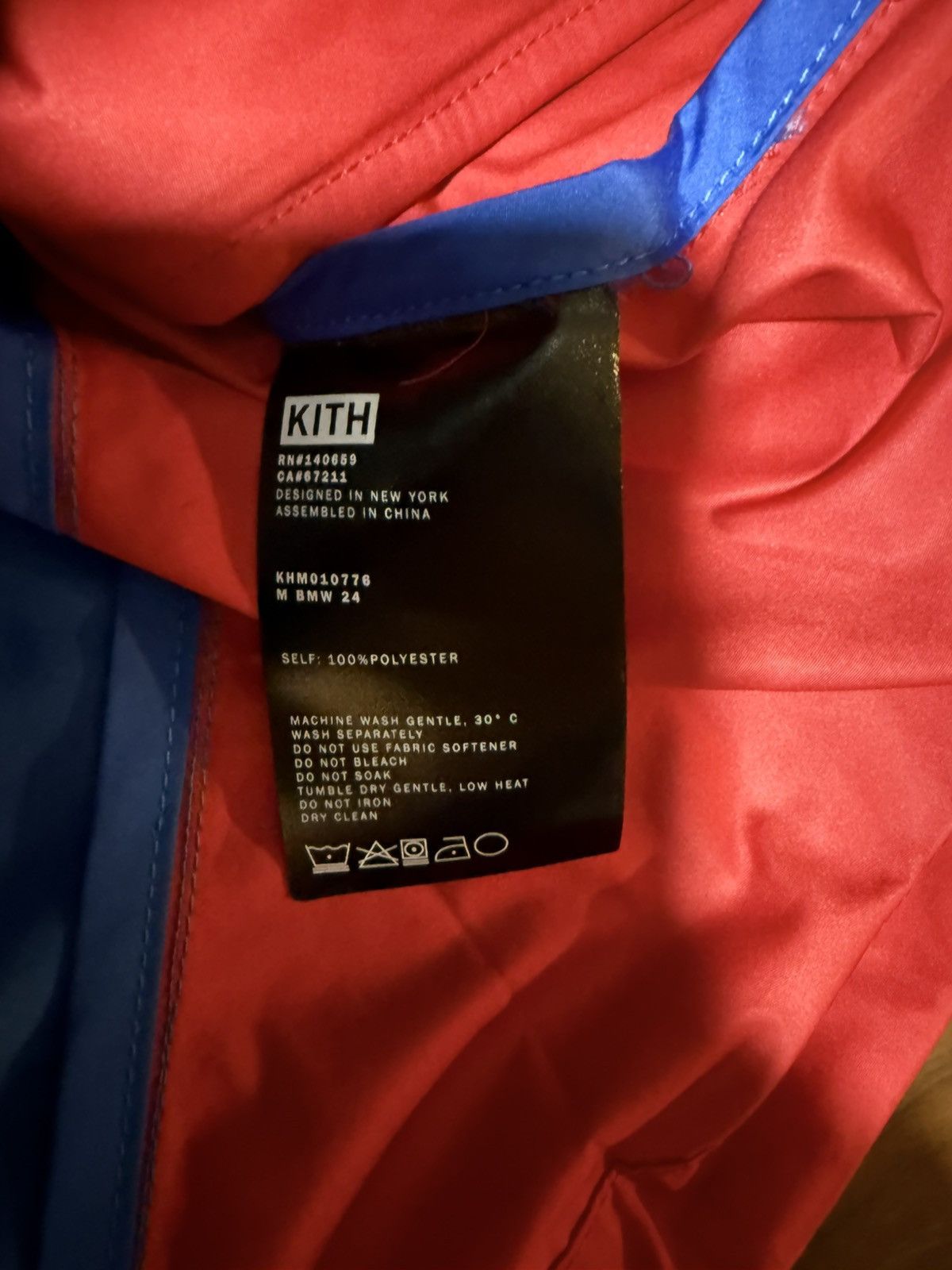 BMW × Kith Kith for BMW Timo Windbreaker Jacket in Sonam Size Large Size US L / EU 52-54 / 3 - 11 Thumbnail