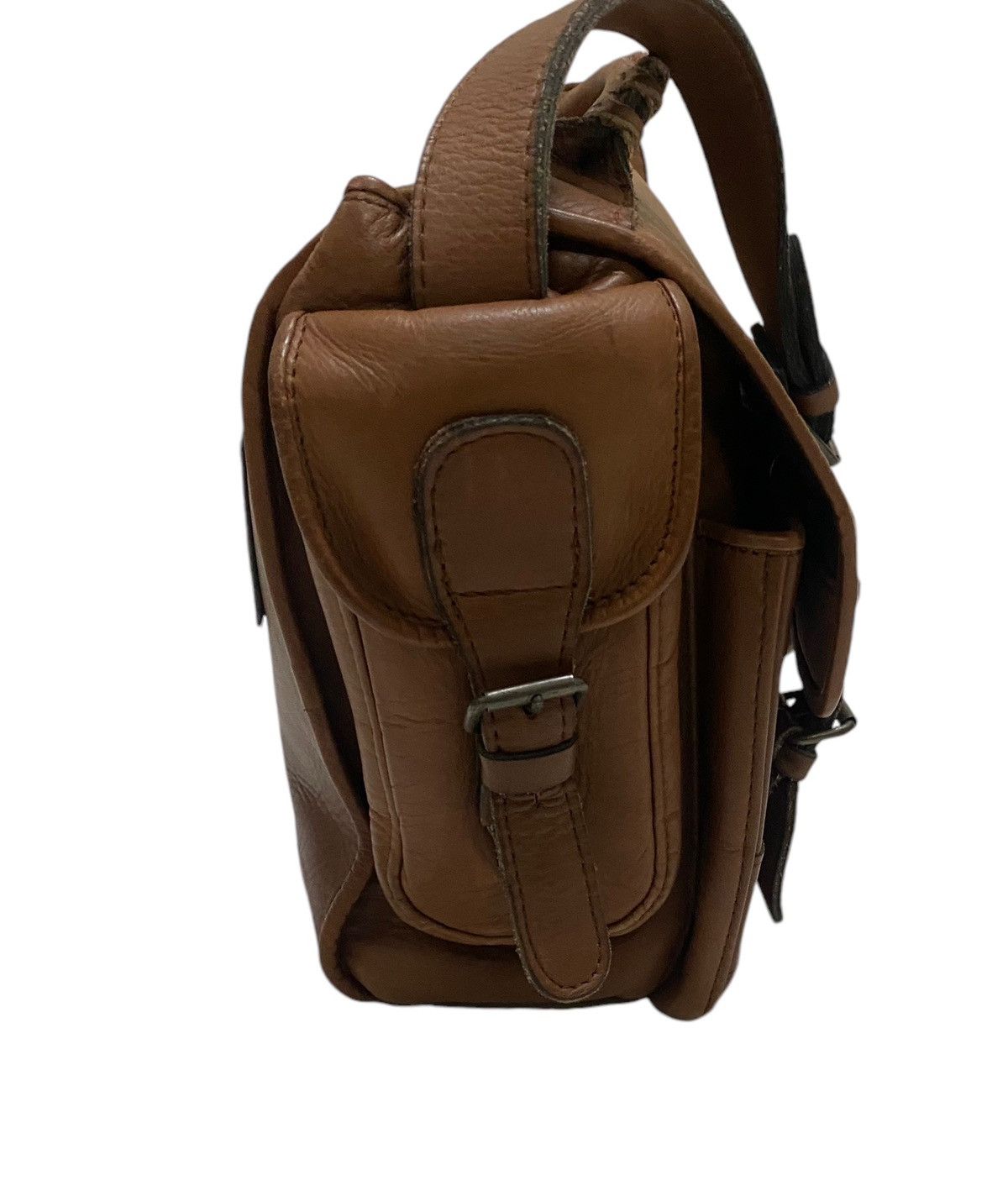 Genuine Leather × Kingsman × Porter ARCHIVE 1980s Porter Kingsman Baron Leather Doc Shoulder Bag Size ONE SIZE - 4 Thumbnail