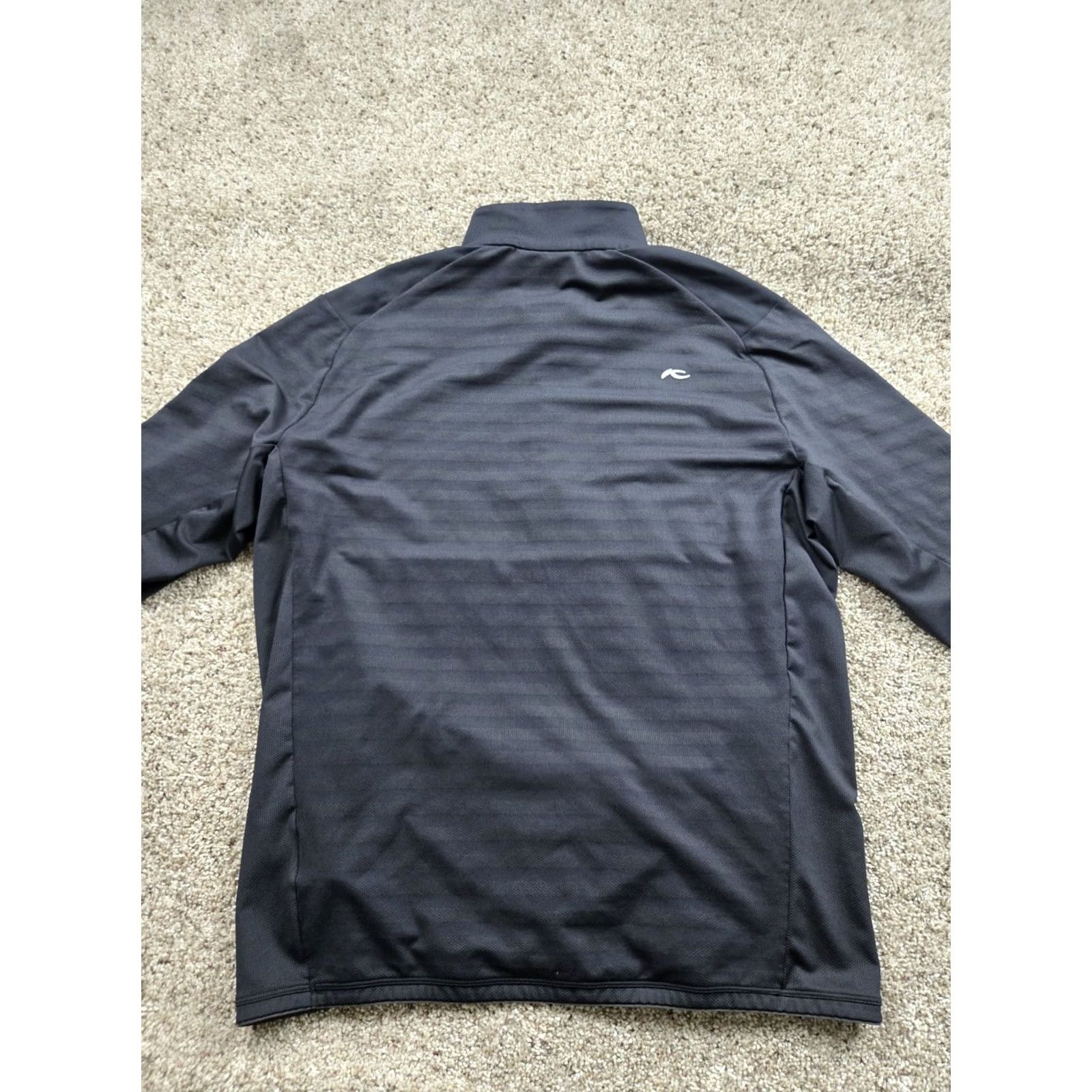 KJUS KJUS David Midlayer 1/2 Zip Pullover 2XL Mens Black Long Sleeve Stretch Pullover Size US XXL / EU 58 / 5 - 7 Thumbnail