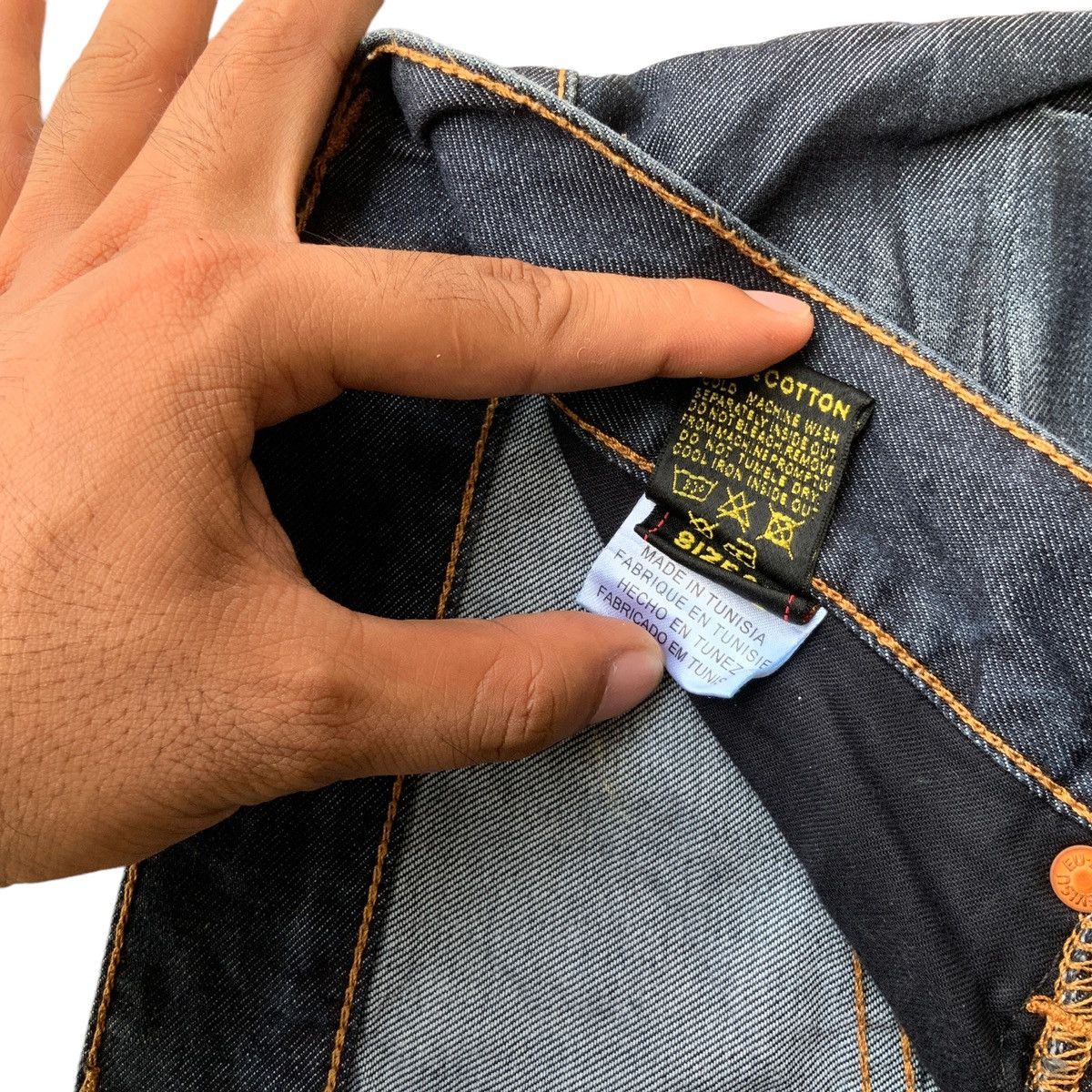 Evisu × Japanese Brand EVISU EU-ED SEAGULL CARPENTER DENIM JEANS Size US 30 / EU 46 - 11 Thumbnail