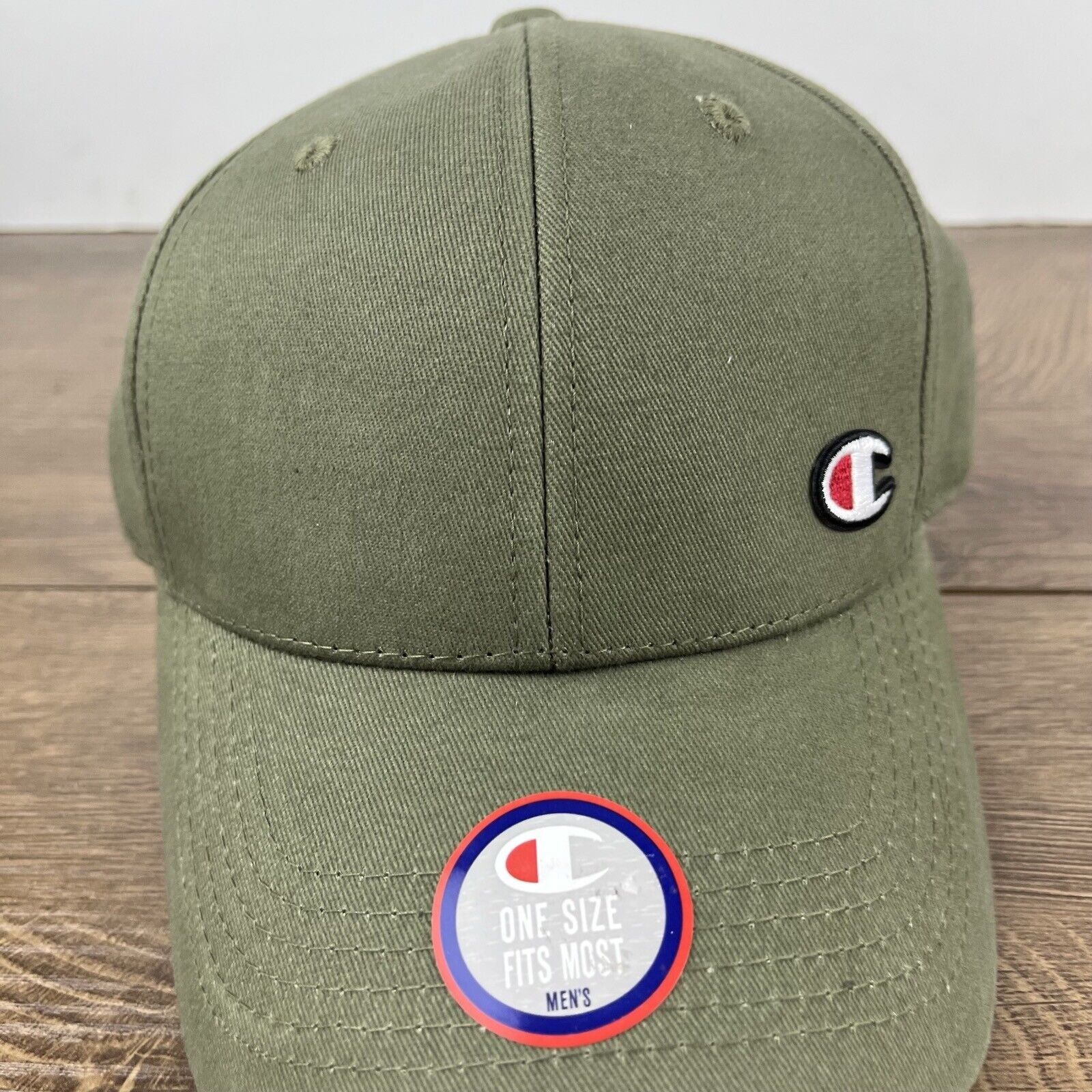 Champion Champion Green Hat Champion Brand Baseball Cap Adjustable Gr Size ONE SIZE - 7 Thumbnail