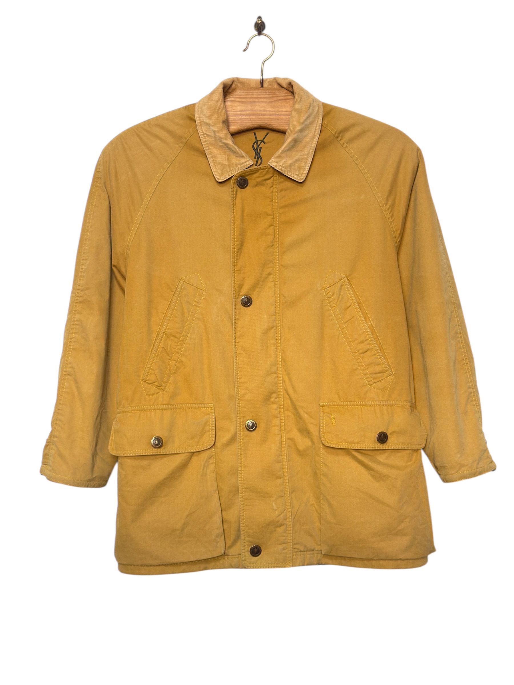 Yves Saint Laurent 🔥 YSL mustard parka Yves Saint Laurent size M Size US L / EU 52-54 / 3 - 1 Thumbnail