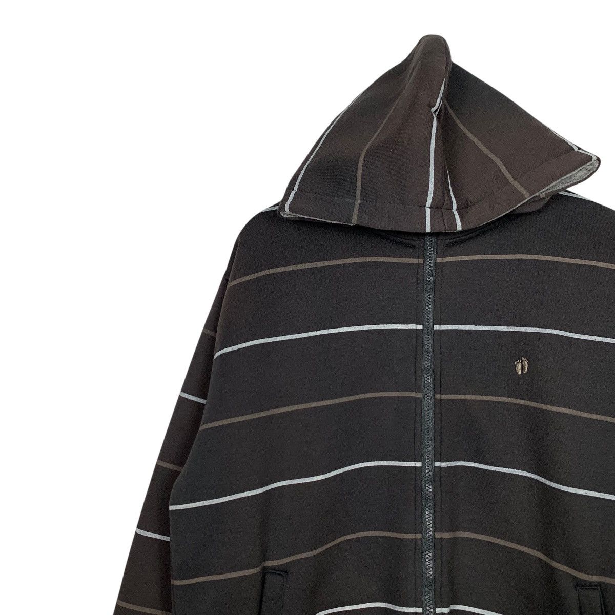 Hang Ten HANG TEN Striped Small Logo Pullover Hoodies #1568-C70 Size US M / EU 48-50 / 2 - 3 Thumbnail