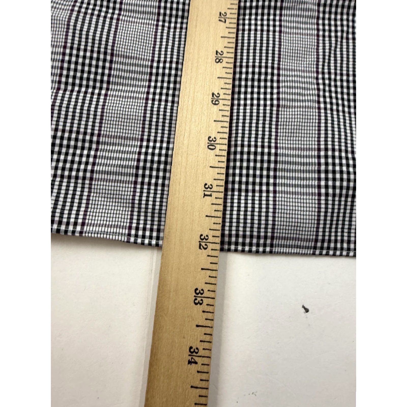 Michael Kors Michael Kors Shirt Mens 16.5 32/33 Gray Plaid Regular Fit Non-Iron Dress Top Size US XL / EU 56 / 4 - 7 Thumbnail