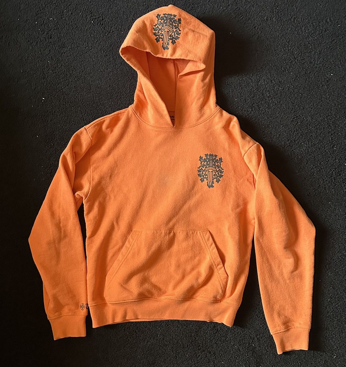 Chrome Hearts Chrome Hearts Vine Dagger Hoodie 'Orange' | Grailed
