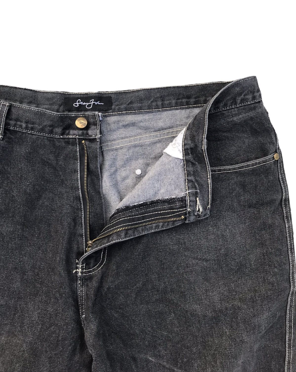 JNCO × Sean John Vintage Sean John Baggy Denim Pants Size US 38 / EU 54 - 5 Thumbnail