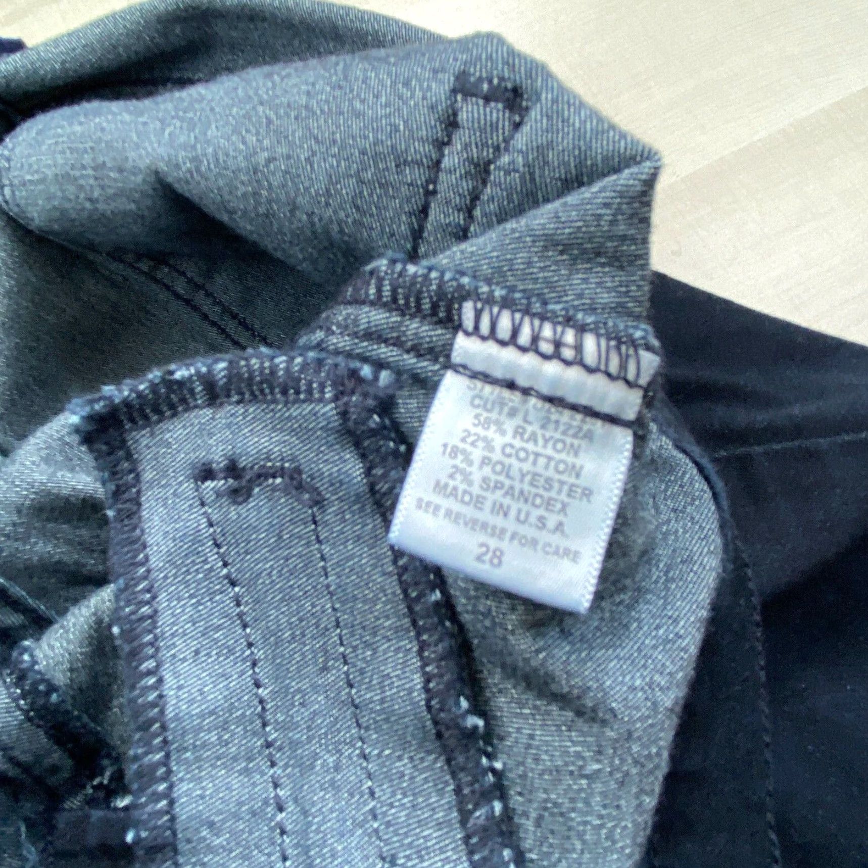 Vintage CarMar Womens Dark Blue Mid Rise Skinny Jeans 28 Regular Size 28" / US 6 / IT 42 - 5 Thumbnail
