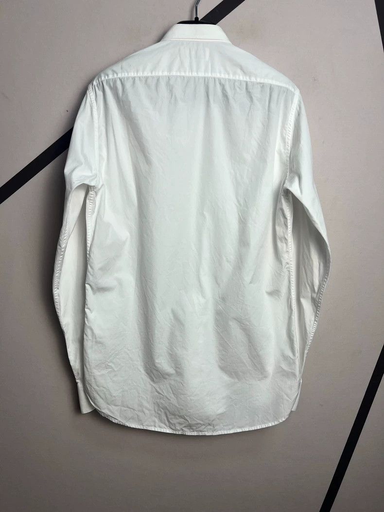 Saint Laurent Paris Saint laurent paris size 38 15 Spring/Summer White Shirt w Size US M / EU 48-50 / 2 - 2 Thumbnail