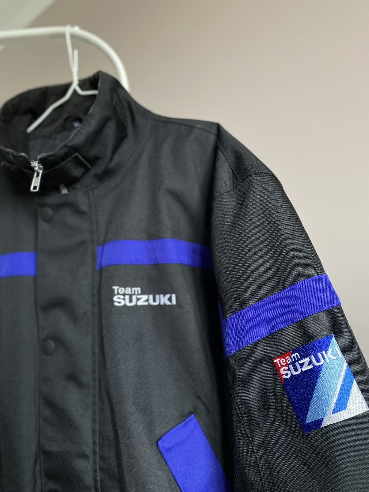 Vintage Vintage Suzuki Racing Jacket Coat Big Logo Size US XL / EU 56 / 4 - 14 Thumbnail