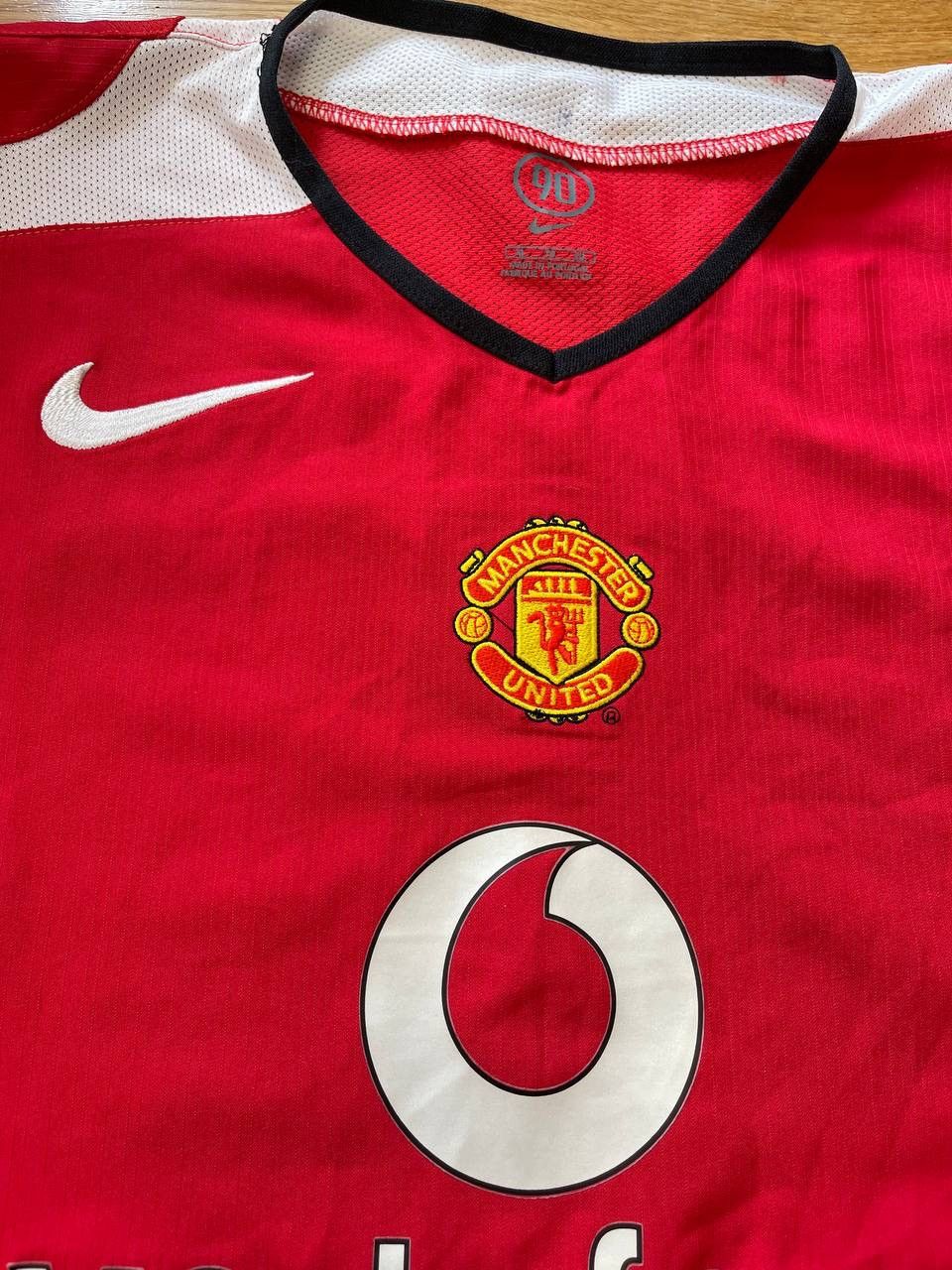 Nike Manchester United Nike 2004-06 Home Football Shirt Mens XL Size US XL / EU 56 / 4 - 3 Thumbnail