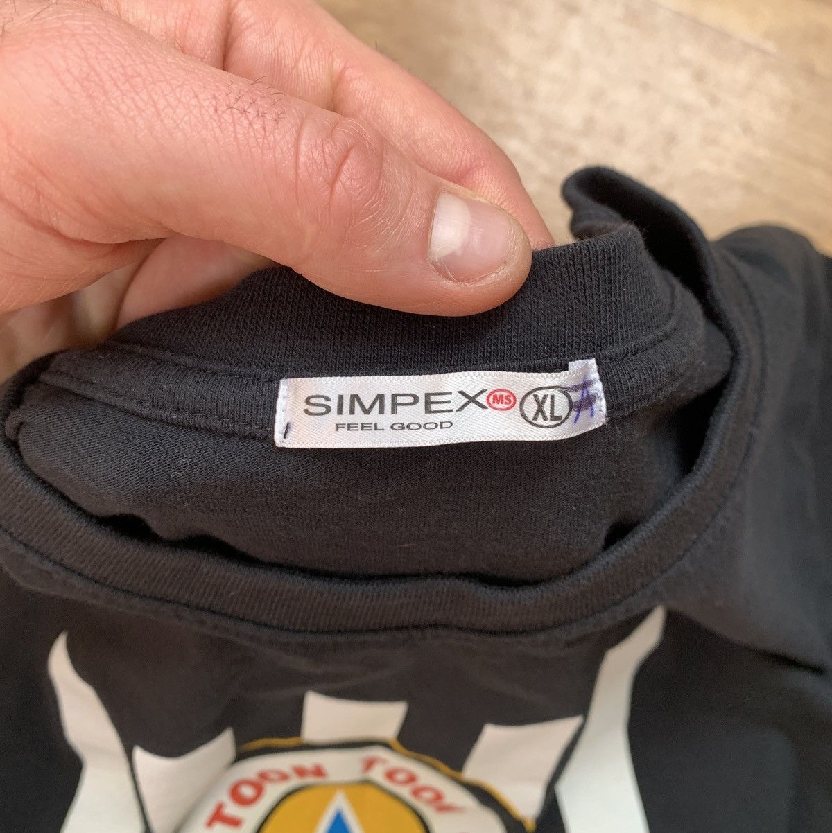 Other Vintage Newcastle United Black & white Army Support T Shirt Size US M / EU 48-50 / 2 - 5 Thumbnail