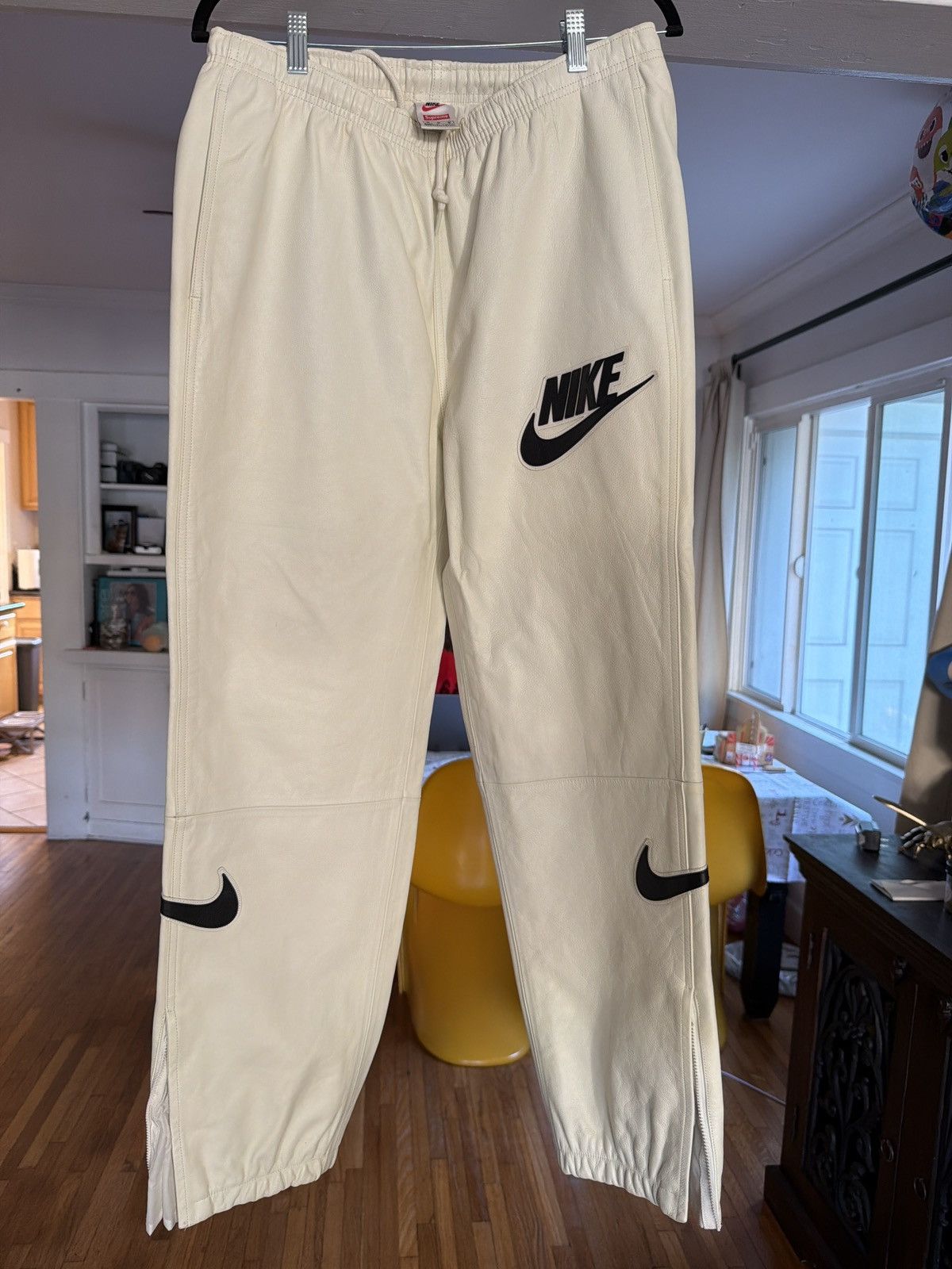 Nike × Supreme SUPREME X NIKE LEATHER PANT Size US 34 / EU 50 - 5 Thumbnail