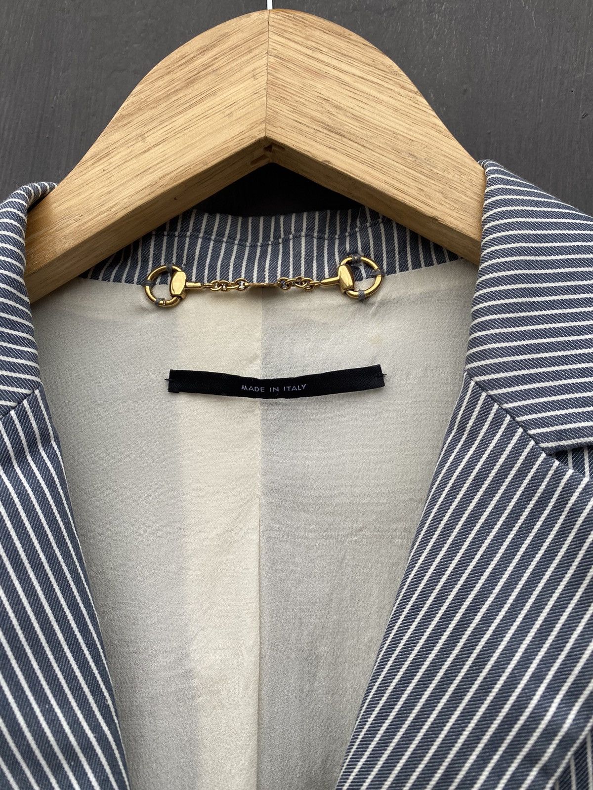 Gucci Gucci stripped blazer jacket size 40 made in italy Size S / US 4 / IT 40 - 6 Thumbnail