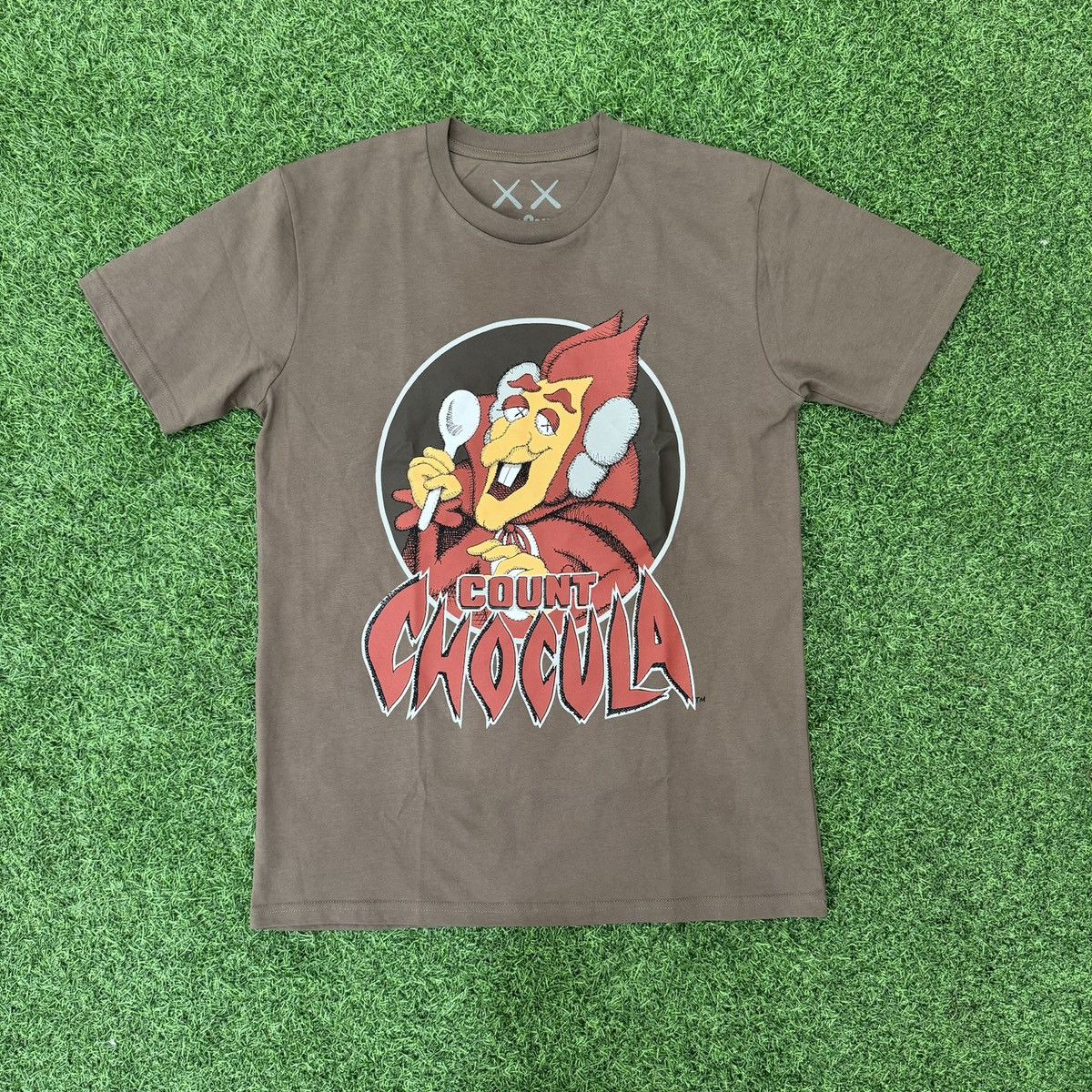 image of Kaws X General Mills Monsters Count Chocula in Chocolate, Men's (Size Small)