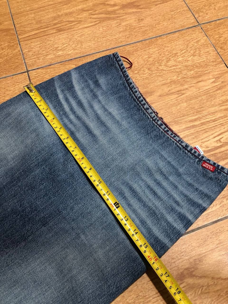 Miss Sixty Miss Sixty Skirt Womens Blue Denim Lawine Fly Size 27" / US 4 / IT 40 - 9 Thumbnail