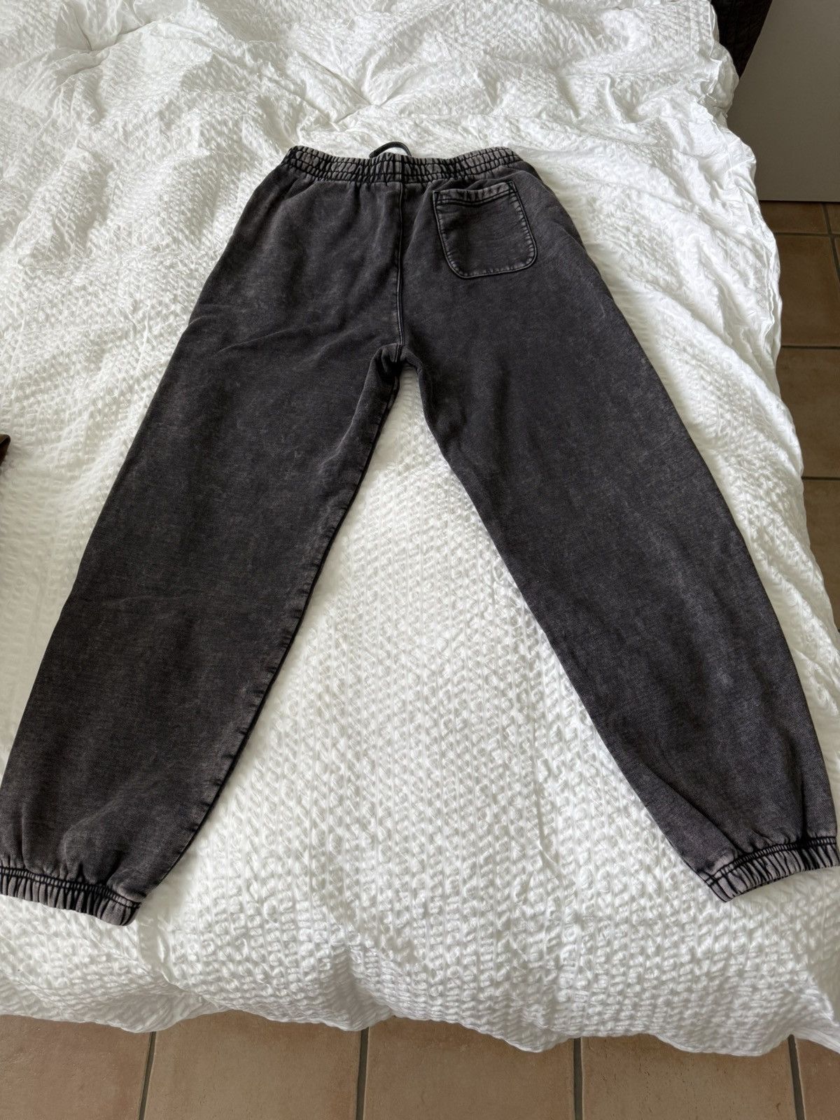 October's Very Own Cuffed OVO Sweatpants, Faded Black Size US 32 / EU 48 - 2 Thumbnail