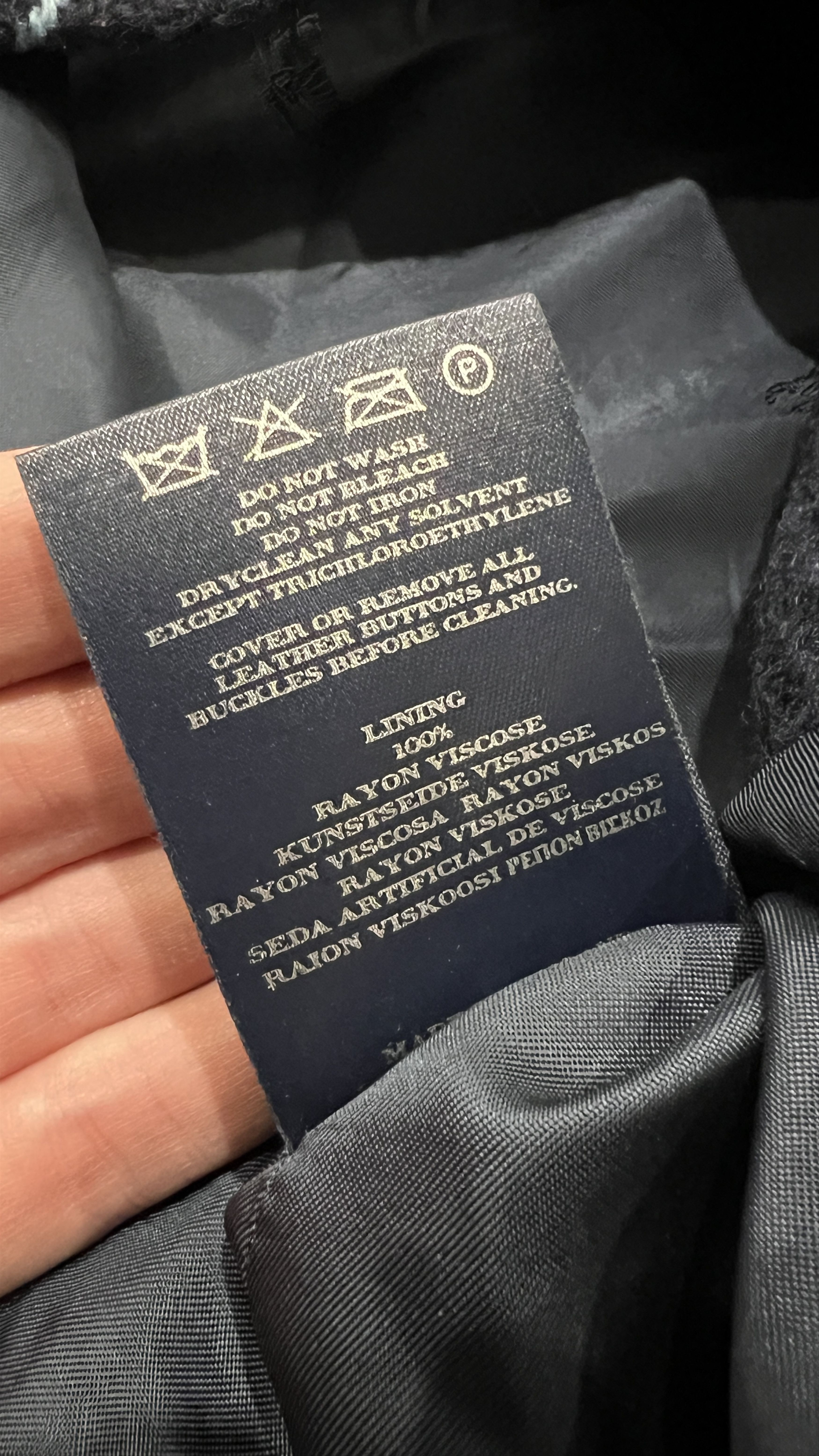 Burberry Burberry London Women’s 100% Wool Coat - RARE Size L / US 10 / IT 46 - 11 Thumbnail