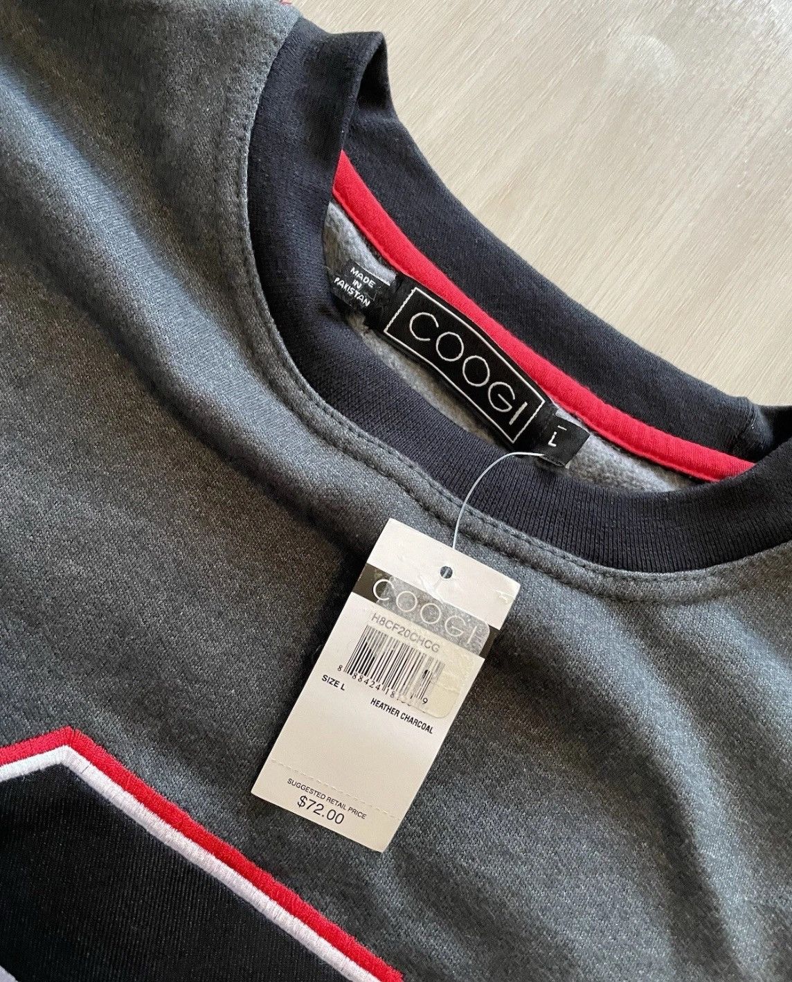 Coogi Deadstock Vintage Coogi Spellout Crewneck Sweater Mens Large Size US L / EU 52-54 / 3 - 3 Thumbnail