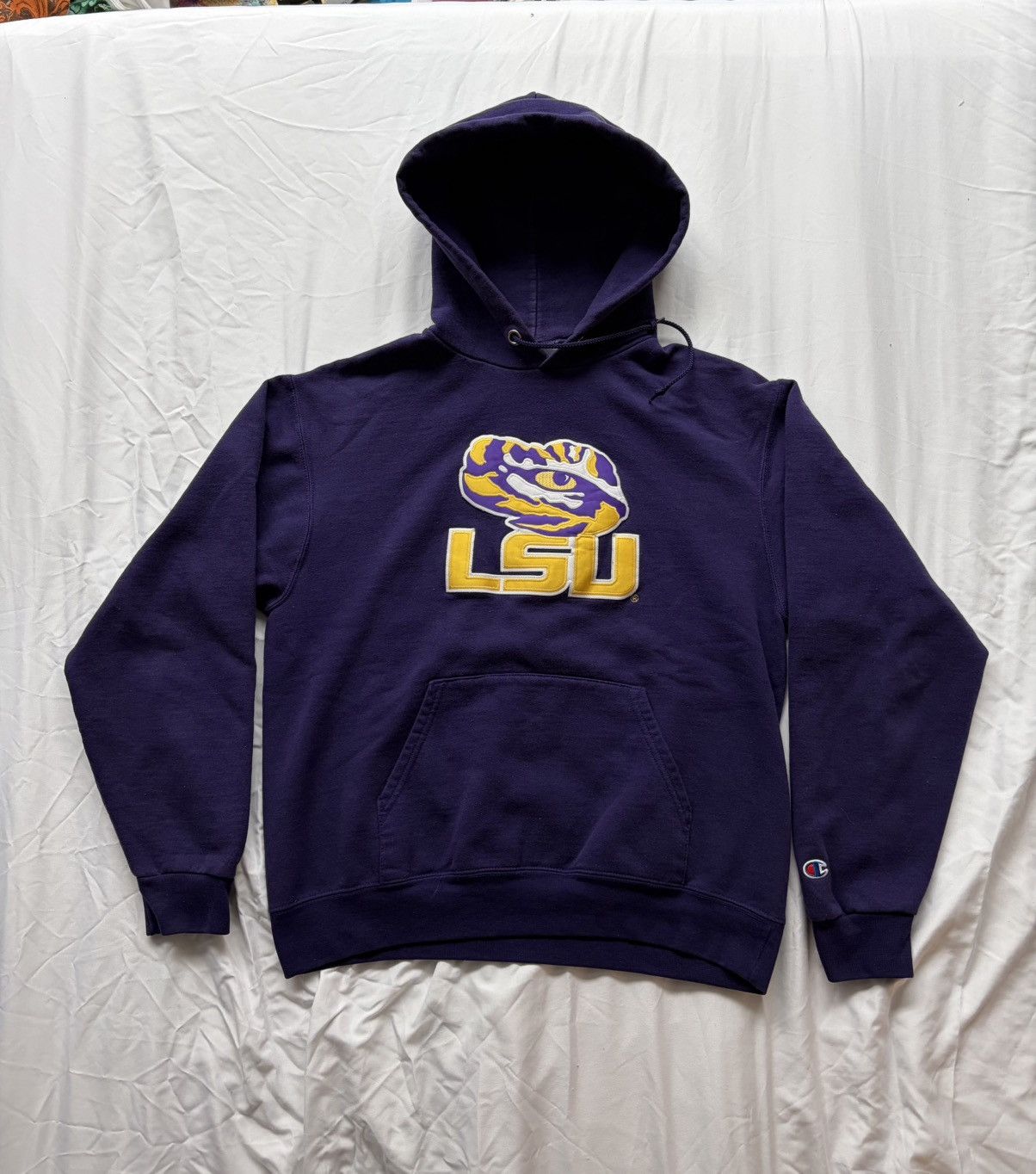 Vintage LSU Hoodie University Medium Size US M / EU 48-50 / 2 - 2 Thumbnail