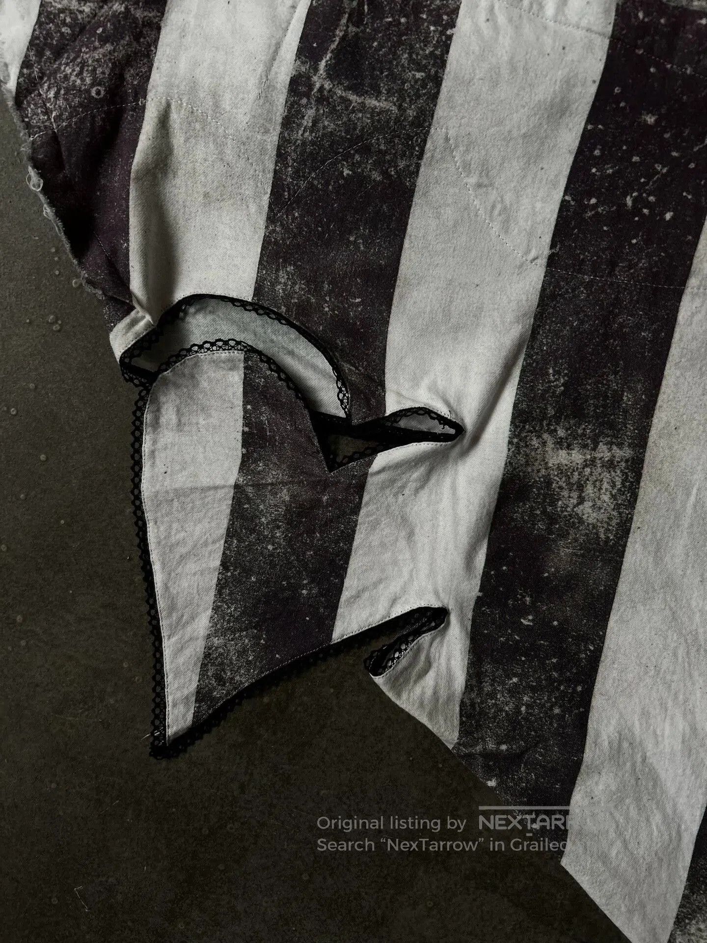 Nozomi Ishiguro 変形デザイン ボロベスト American Flag Deconstructed Vest by Nozomi Ishiguro.