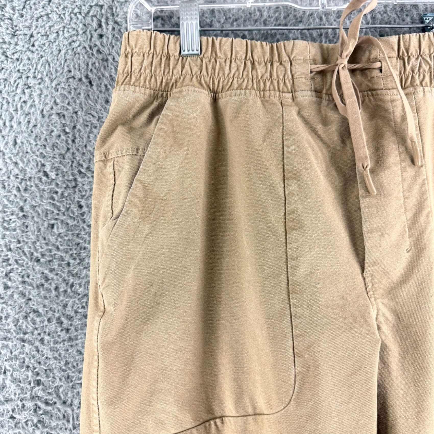 Lululemon Lululemon ABC Jogger Pants Mens Medium Tan Khaki Tapered Drawstring Stretch Size US 31 - 2 Thumbnail