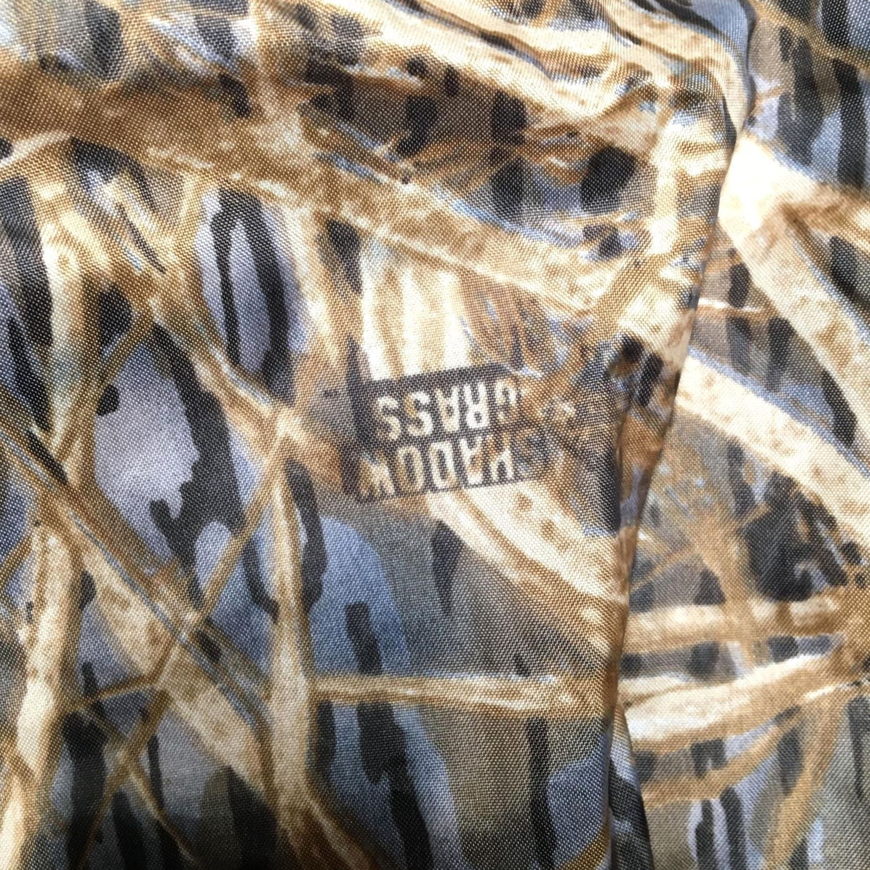 Rains Columbia Men's Small S Brown Shadow Grass Camo Rain Pants Elastic Waist Hunting Size US 29 - 4 Thumbnail