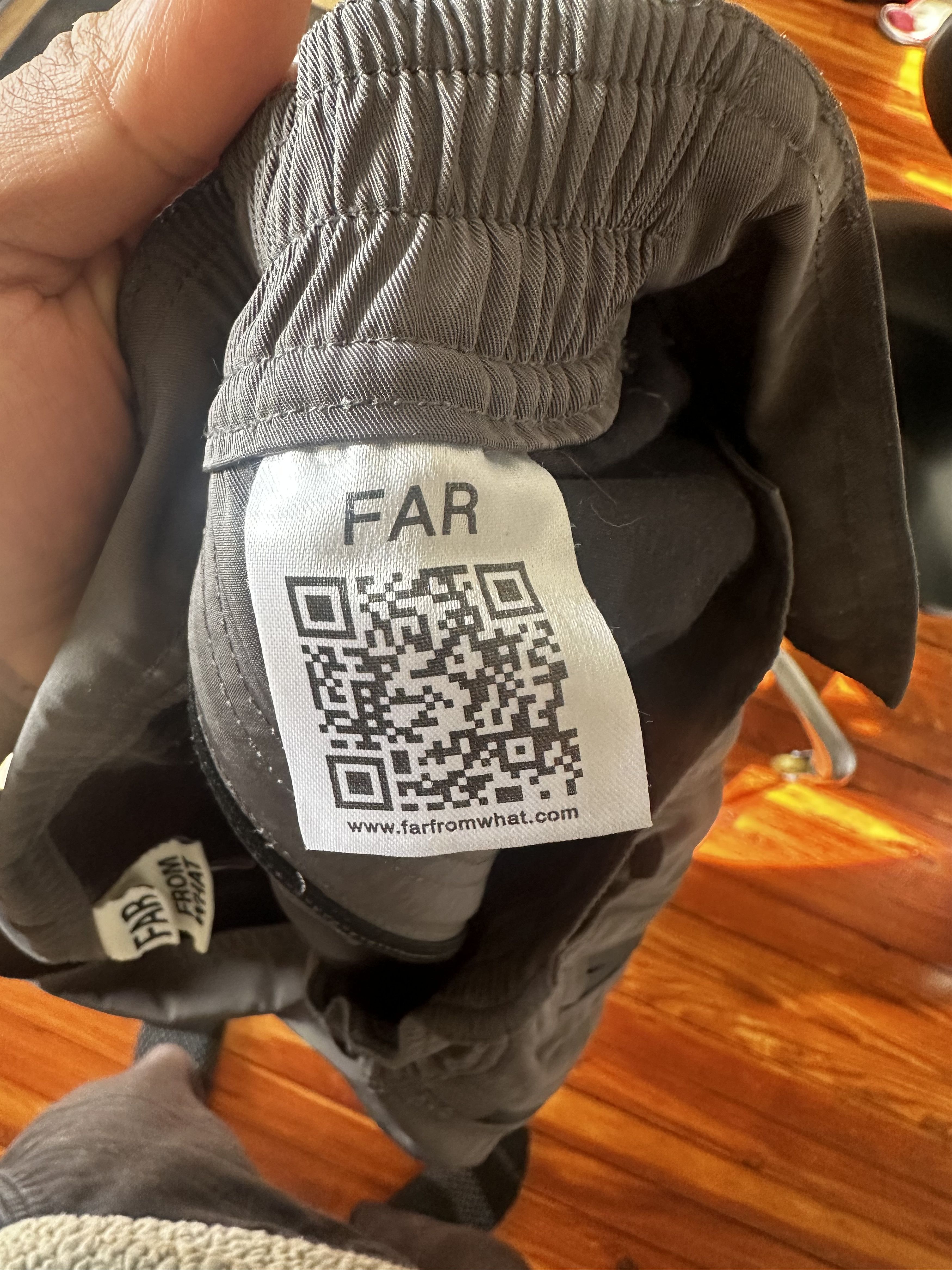 FAR FROM WHAT Far Archive From What Curve Zip Track Pants Size US 30 / EU 46 - 7 Thumbnail