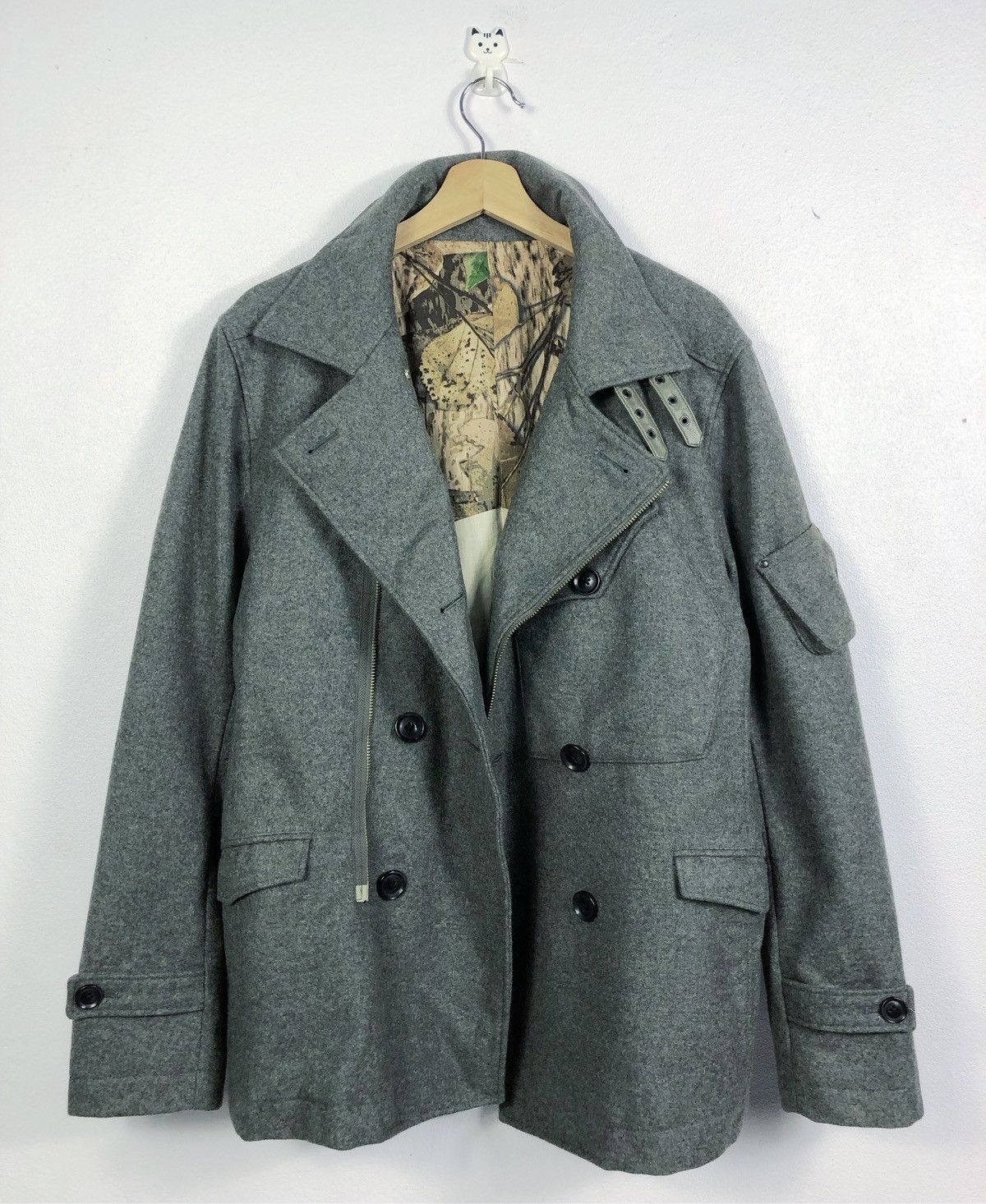 Tete Homme Rare Tete Homme Issey Miyake Wool Jacket Size US M / EU 48-50 / 2 - 1 Thumbnail