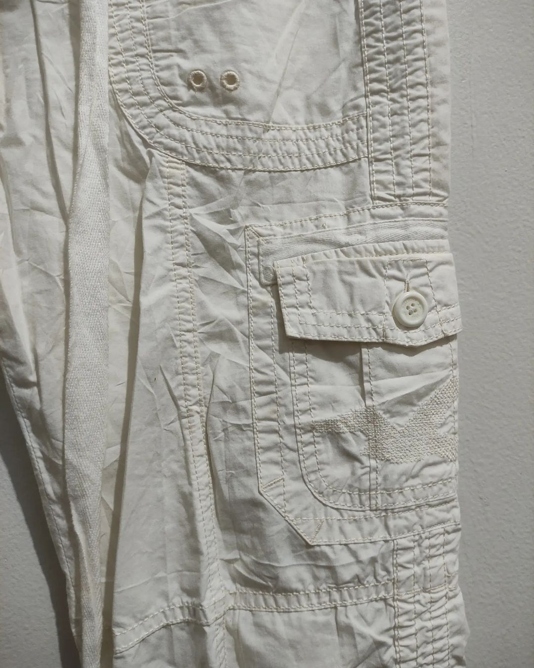 Japanese Brand 2000s Achive Hollister Vkei, lgb style Cargo Pants Size US 31 - 9 Thumbnail