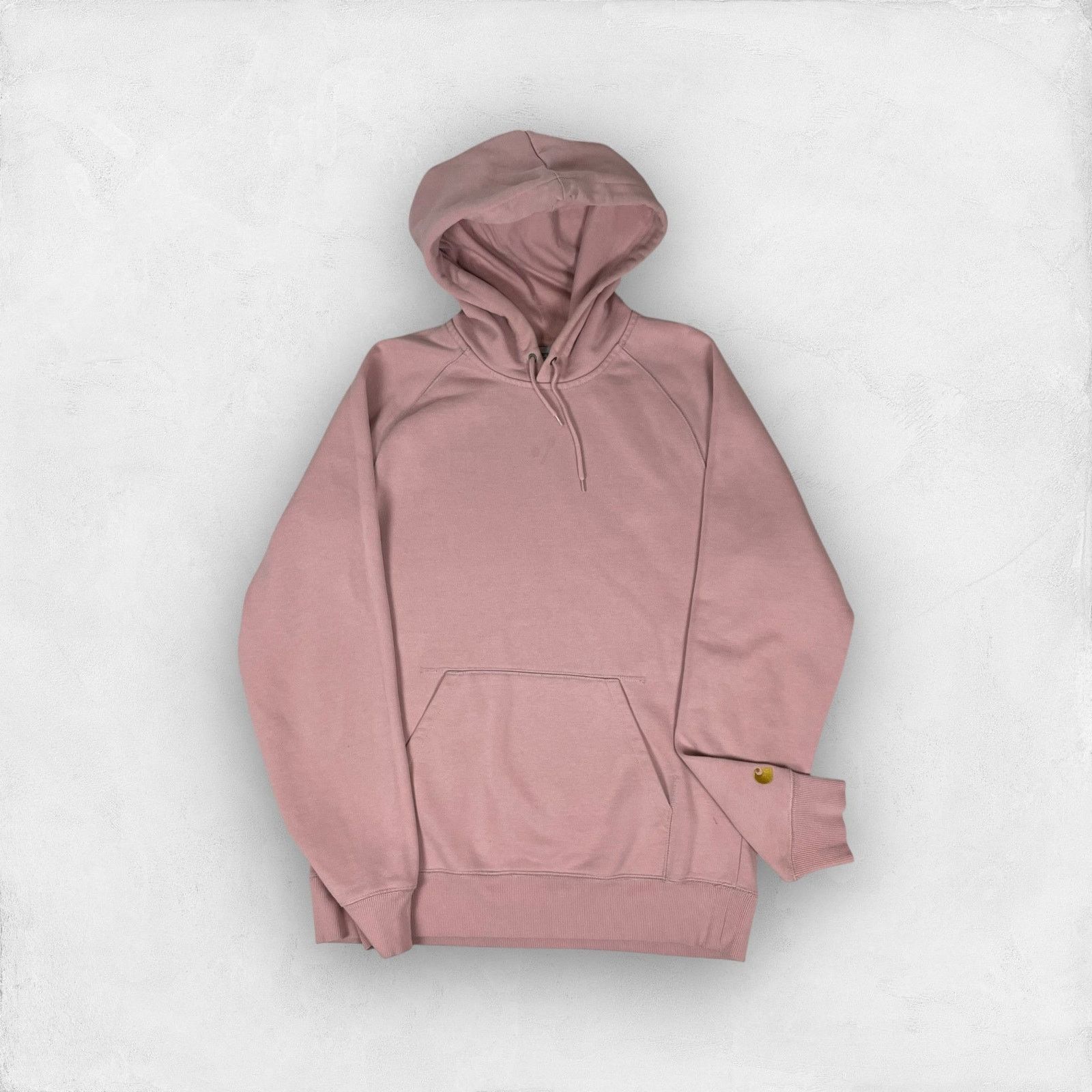 Carhartt Carhartt WIP Men's Pink Cotton Hooded Chase Sweat Medium Size US M / EU 48-50 / 2 - 1 Thumbnail