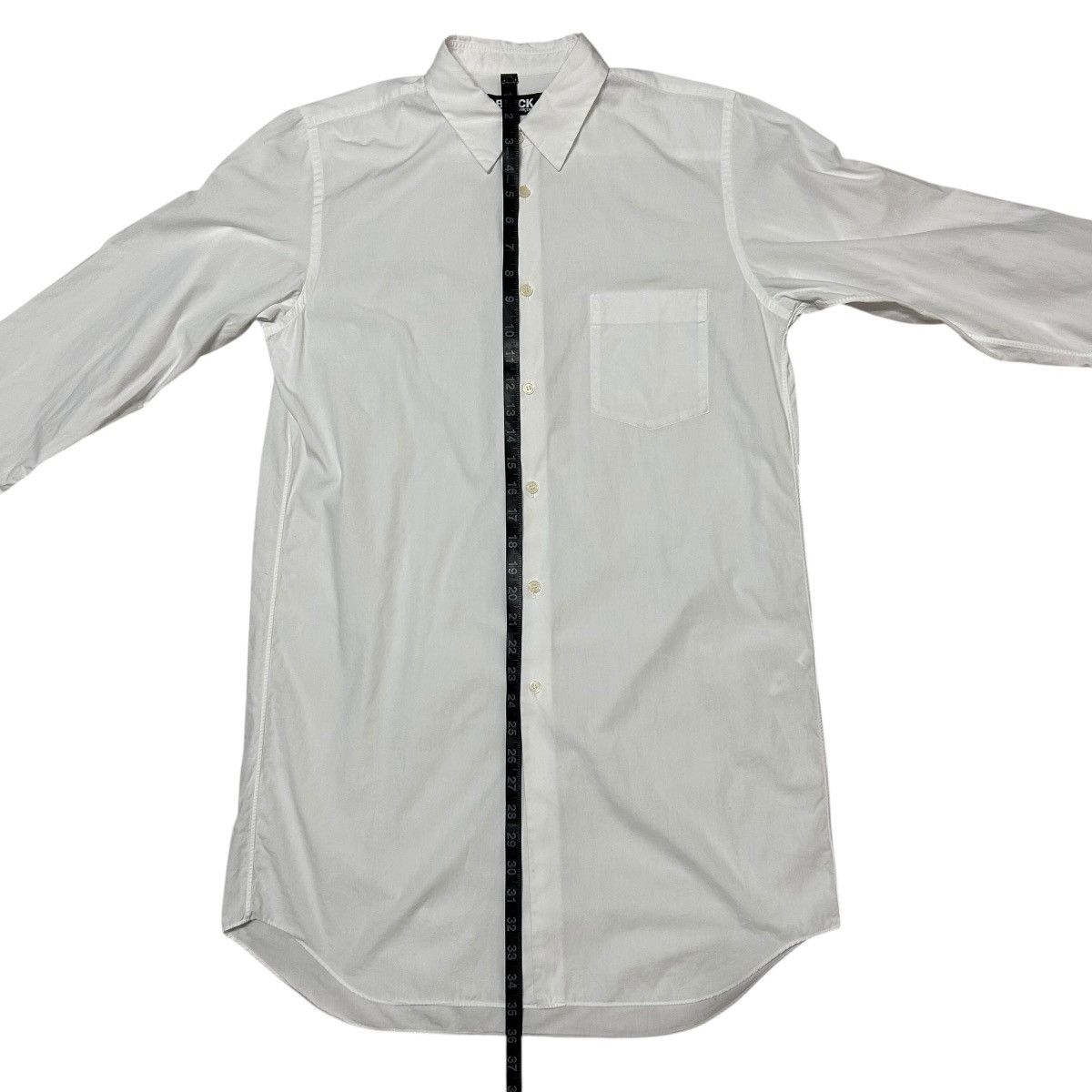 Comme des Garcons 638 BLACK Comme Des Garcons long shirt men casual L cotton Size US L / EU 52-54 / 3 - 13 Thumbnail