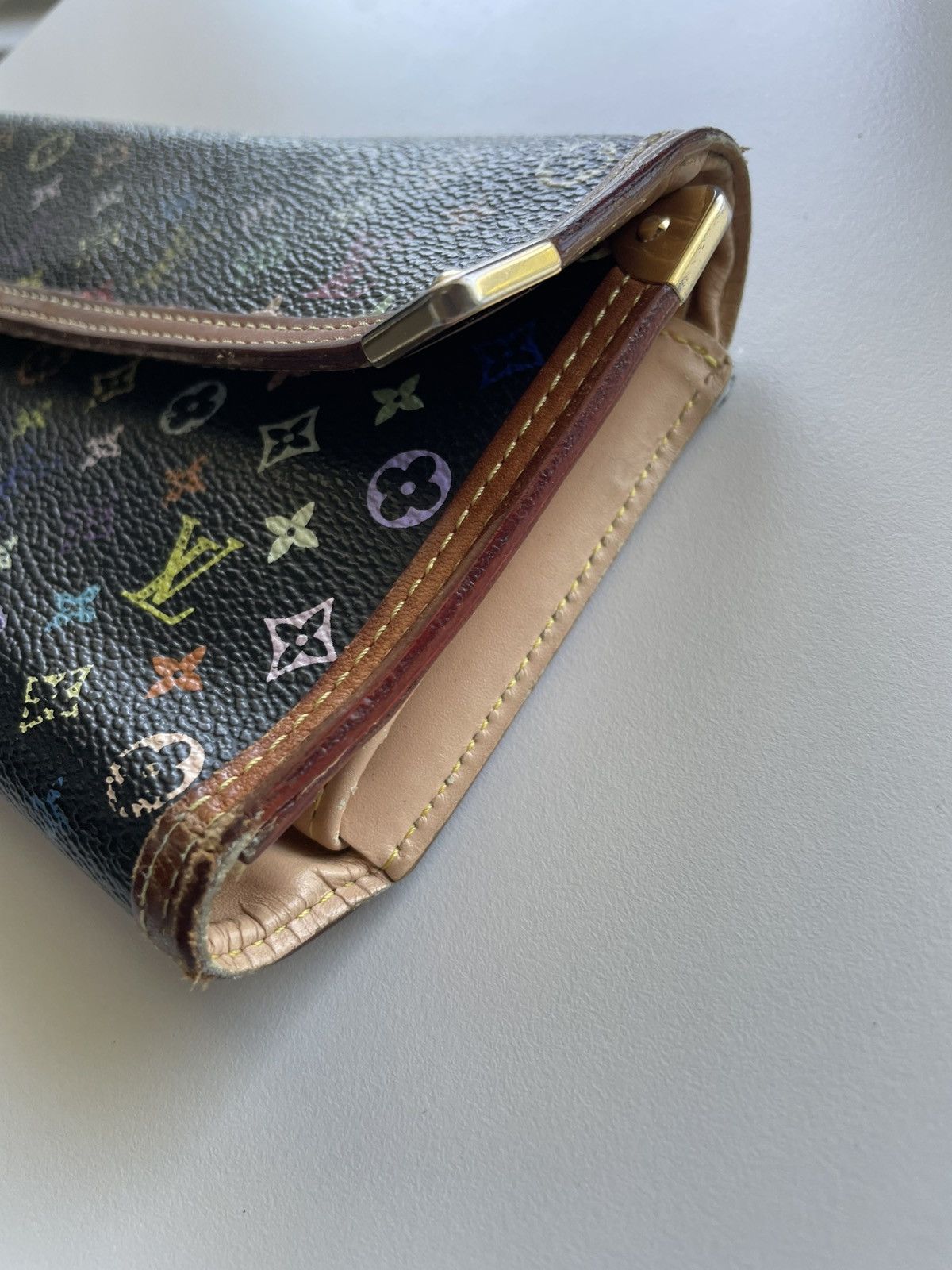 Louis Vuitton × Takashi Murakami 2003 Murakami Louis Vuitton Porte Tresor Size ONE SIZE - 7 Thumbnail