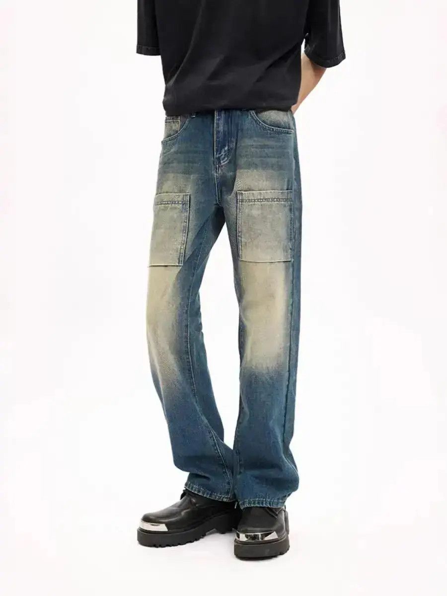 Japanese Brand New Multi-Pocket Jeans Size US 32 / EU 48 - 2 Thumbnail