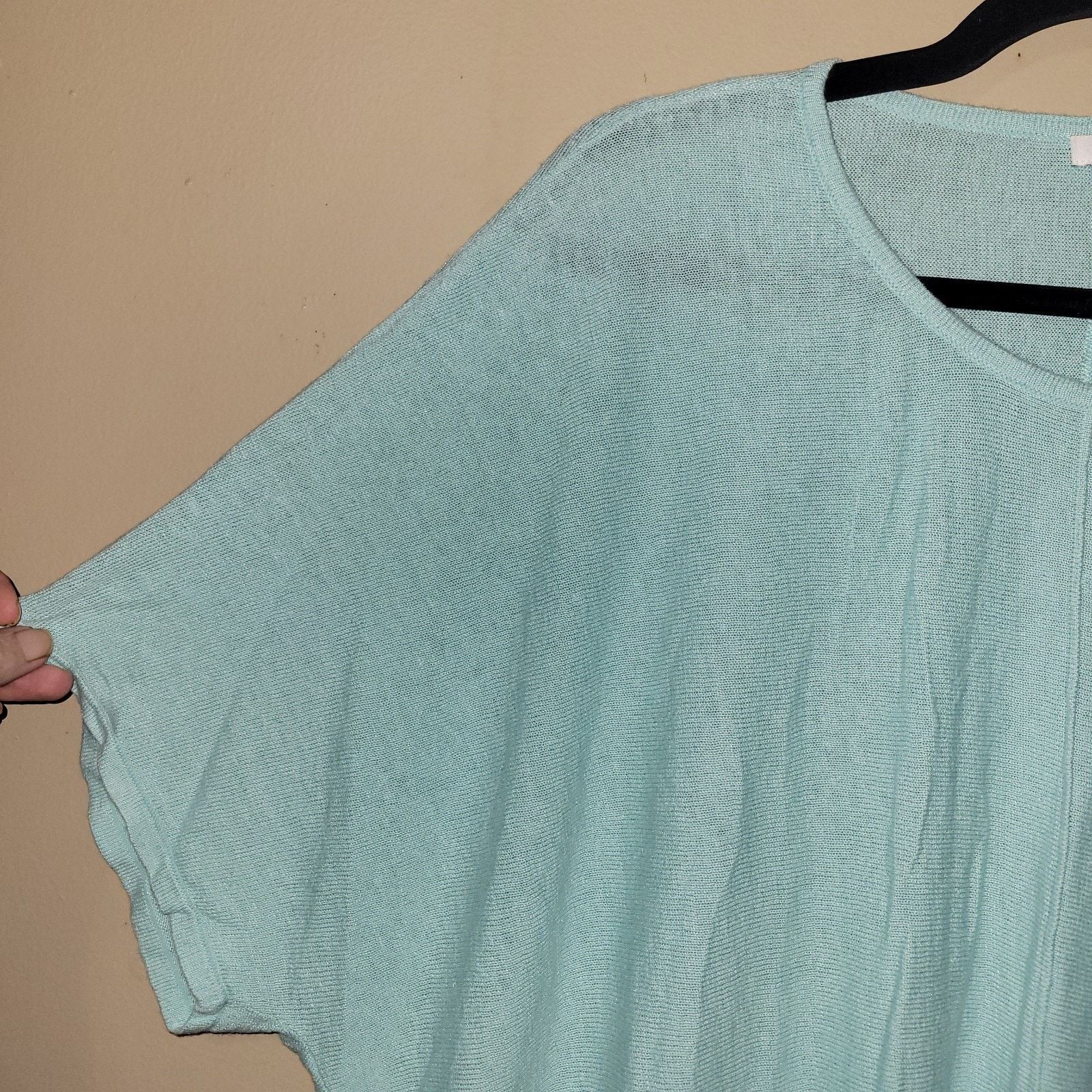 & Other Stories Pure Jill Blue Linen Blend Oversized Boxy Top Size XL Size XL / US 12-14 / IT 48-50 - 2 Thumbnail
