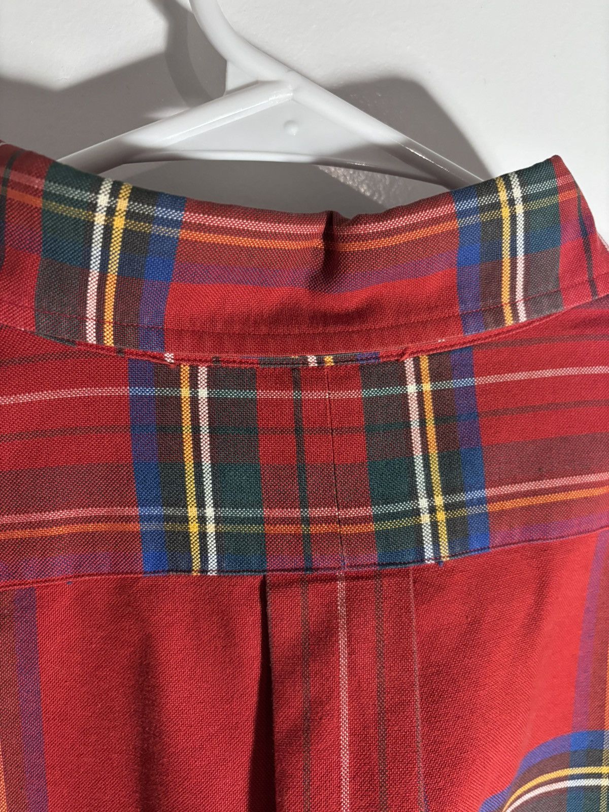 Ralph Lauren RALPH LAUREN | NWOT Classic Red Plaid Button-Down Shirt Size US L / EU 52-54 / 3 - 9 Thumbnail