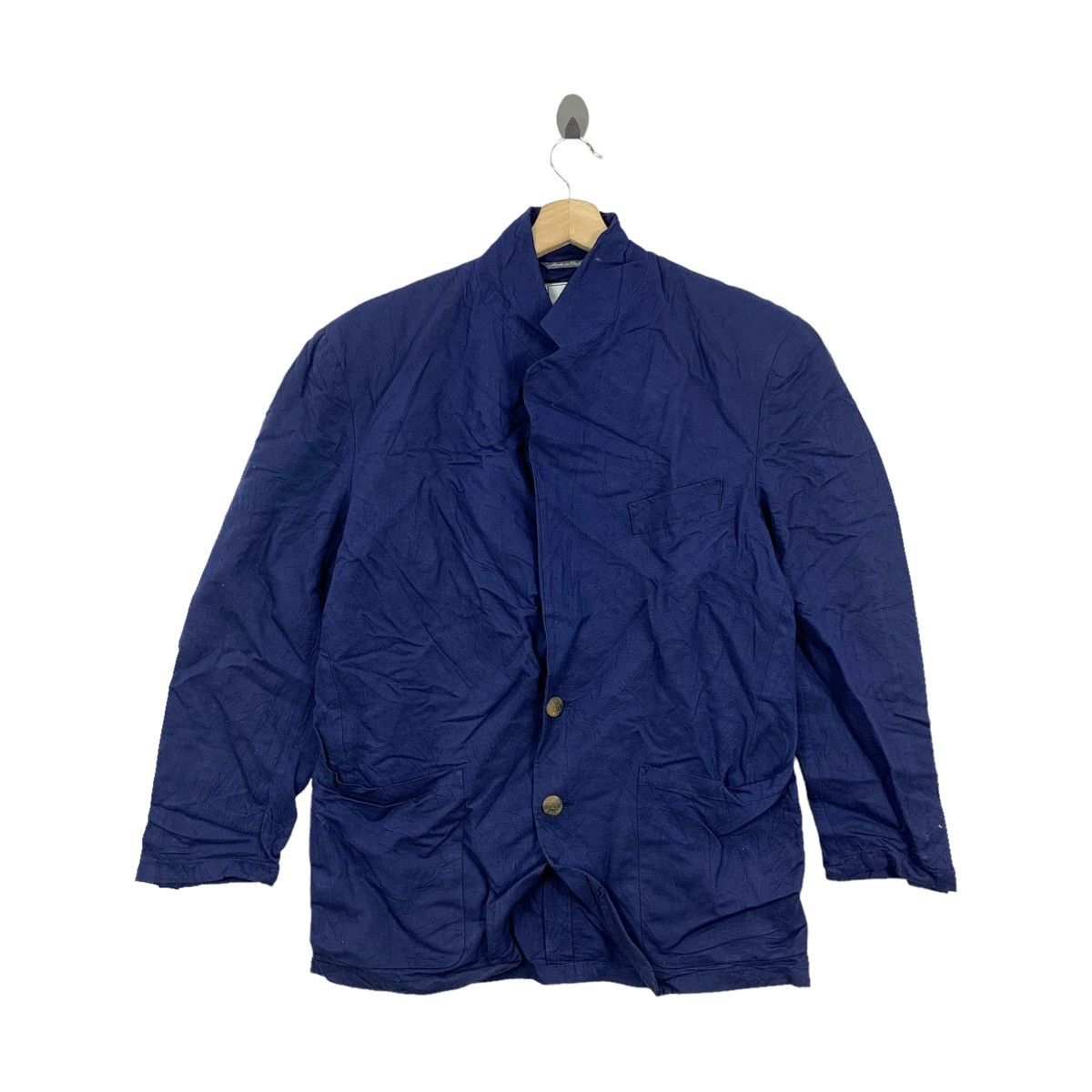 VALENTINO Boutique - Blouse vintage en soie crème, l'encolure ronde