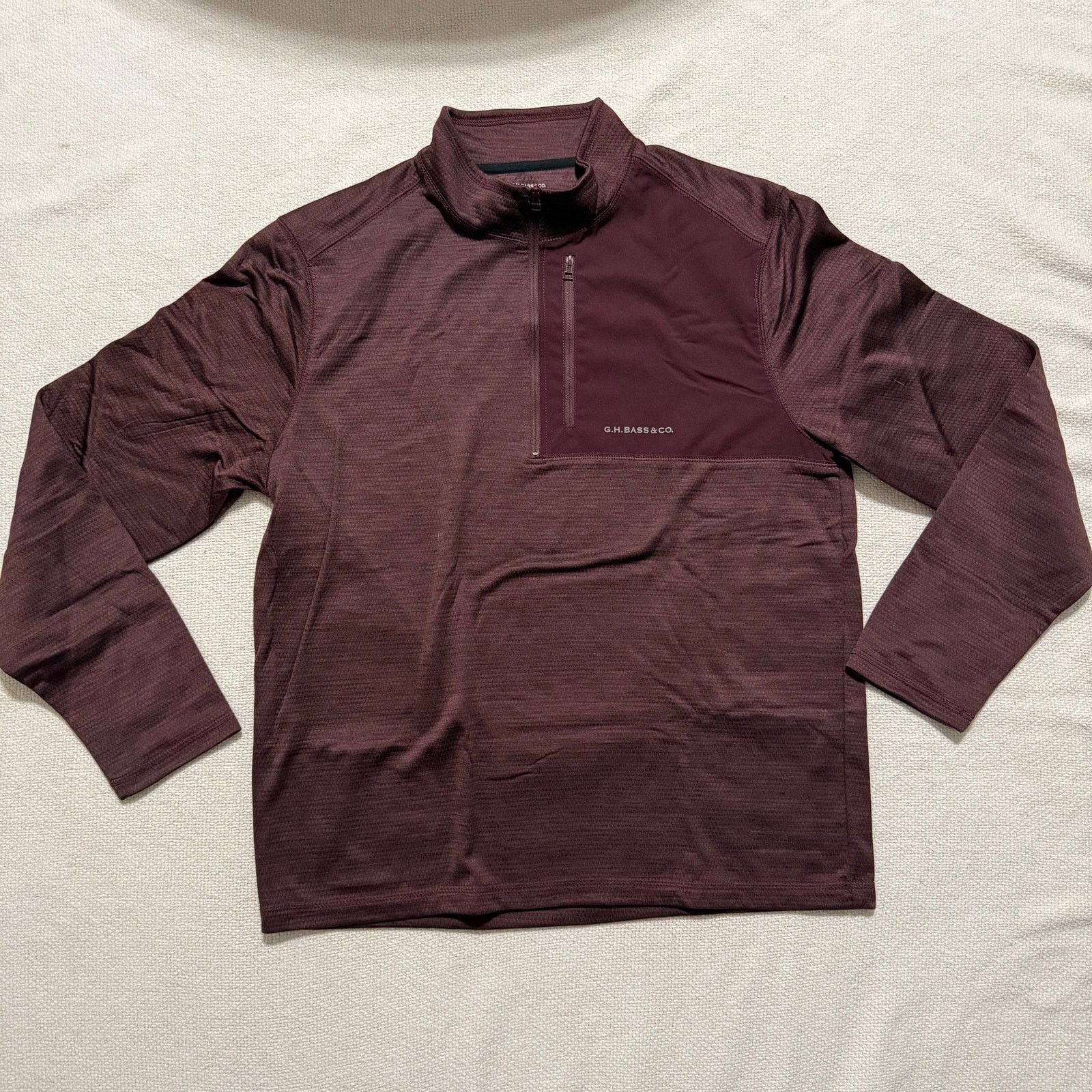G.H. Bass & Co. G.H. Bass & Co Quarter Zip Performance Pullover | Sz M Size US M / EU 48-50 / 2 - 2 Thumbnail