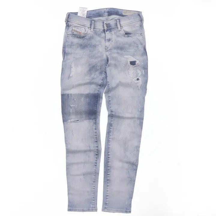 Diesel Diesel Distressed Slim Fit Denim Jeans 0079 Size US 28 / EU 44 - 1 Thumbnail