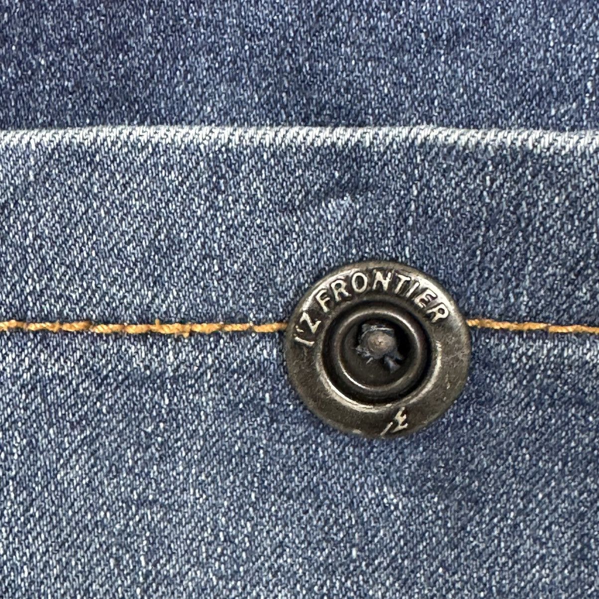 Japanese Brand 2Way Stretch Recycled From Jeans Jacket Size US S / EU 44-46 / 1 - 20 Thumbnail