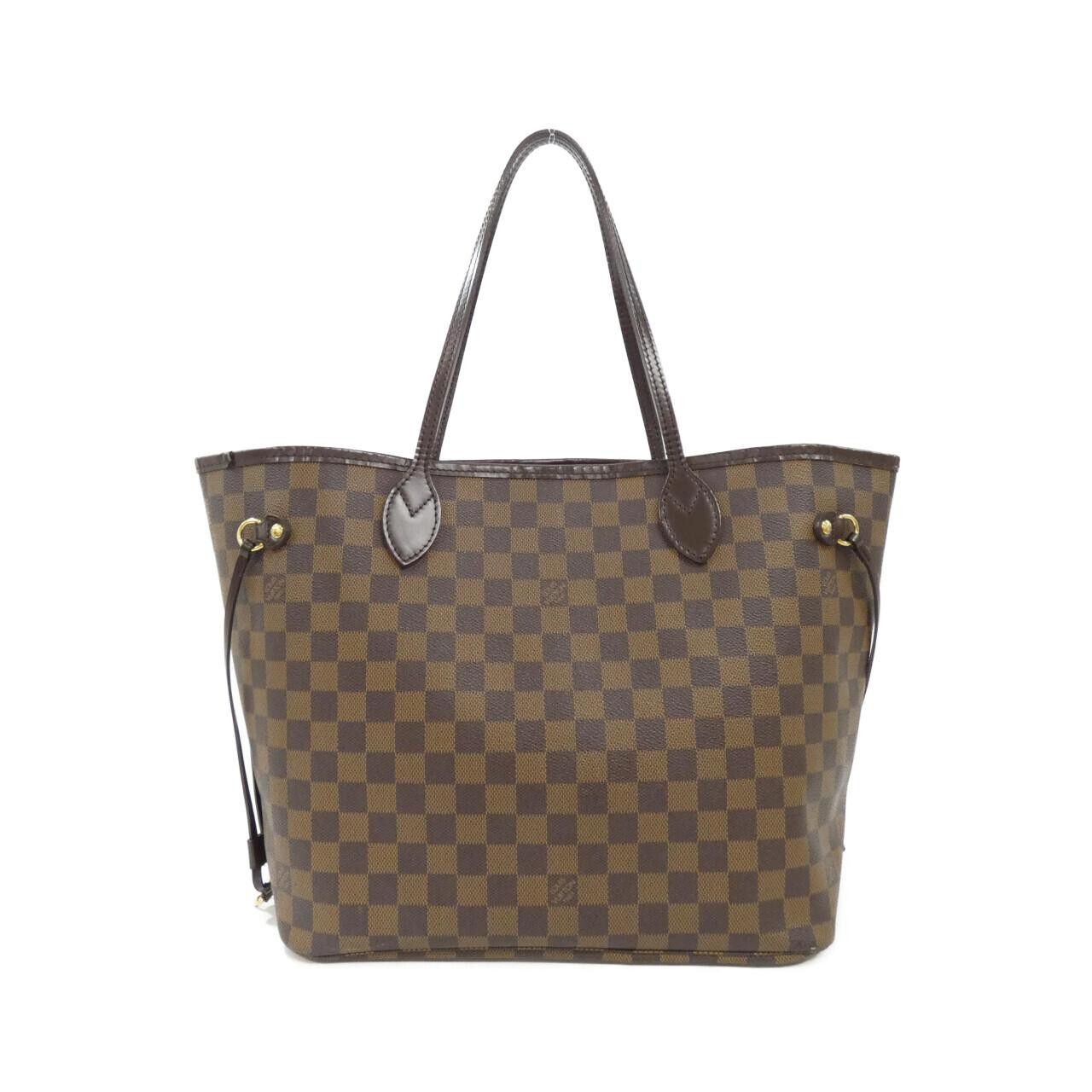Louis Vuitton Louis Vuitton Louis Vuitton Neverfull Damier Bag Textile Tote Bag N51105 DUTY FREE for USA Size ONE SIZE - 1 Thumbnail
