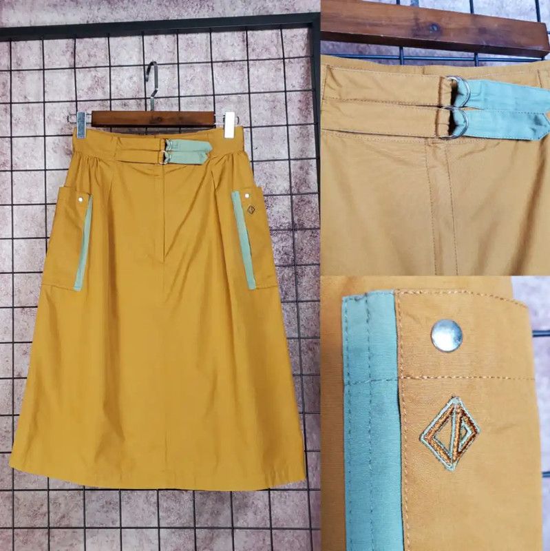 Dior Dior Summer Cotton A-Line Skirt 0089 Size 32" / US 10 / IT 46 - 1 Thumbnail