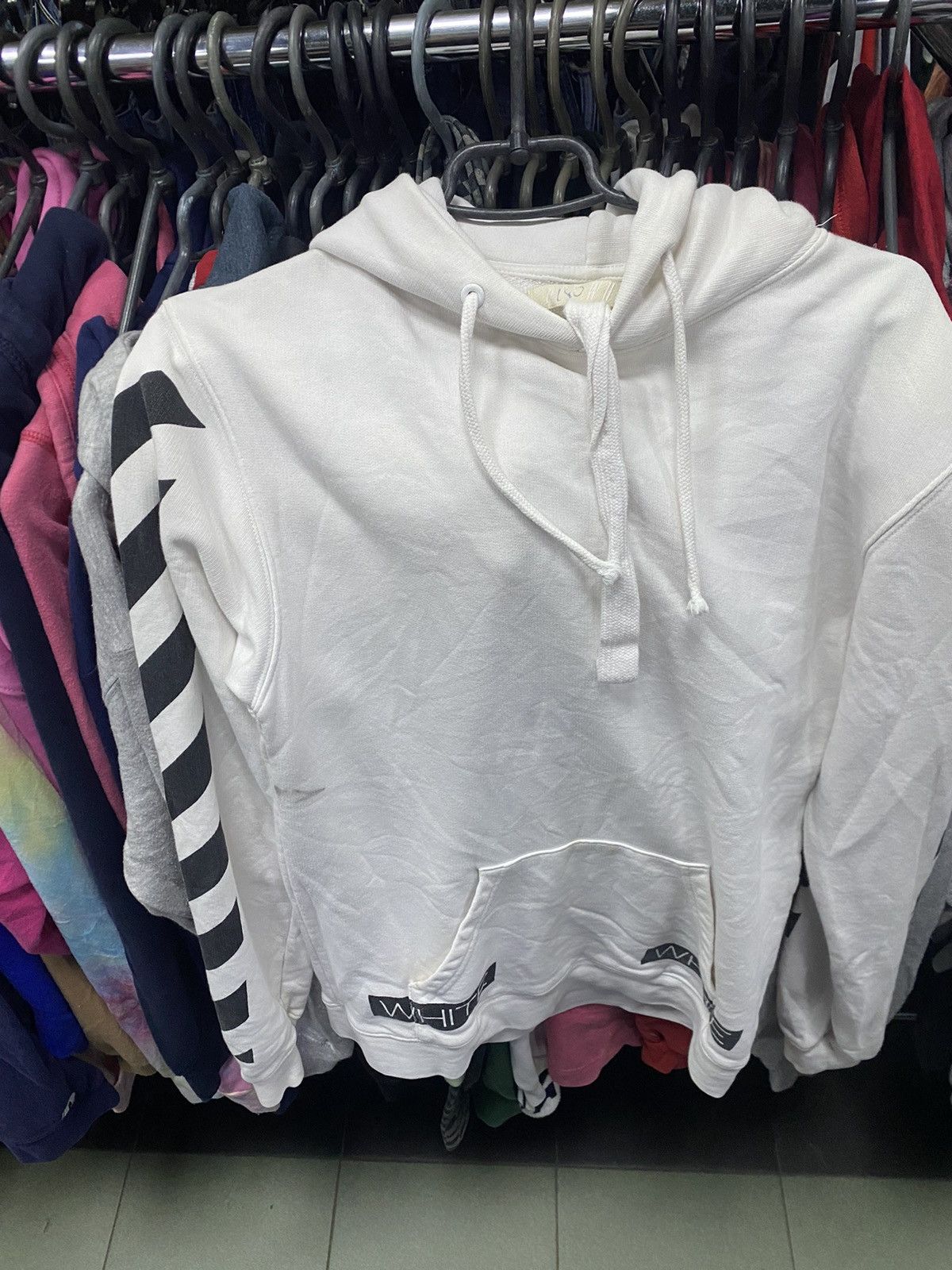 Image of Off White Off-White Hoodie, Women's (Size Small)