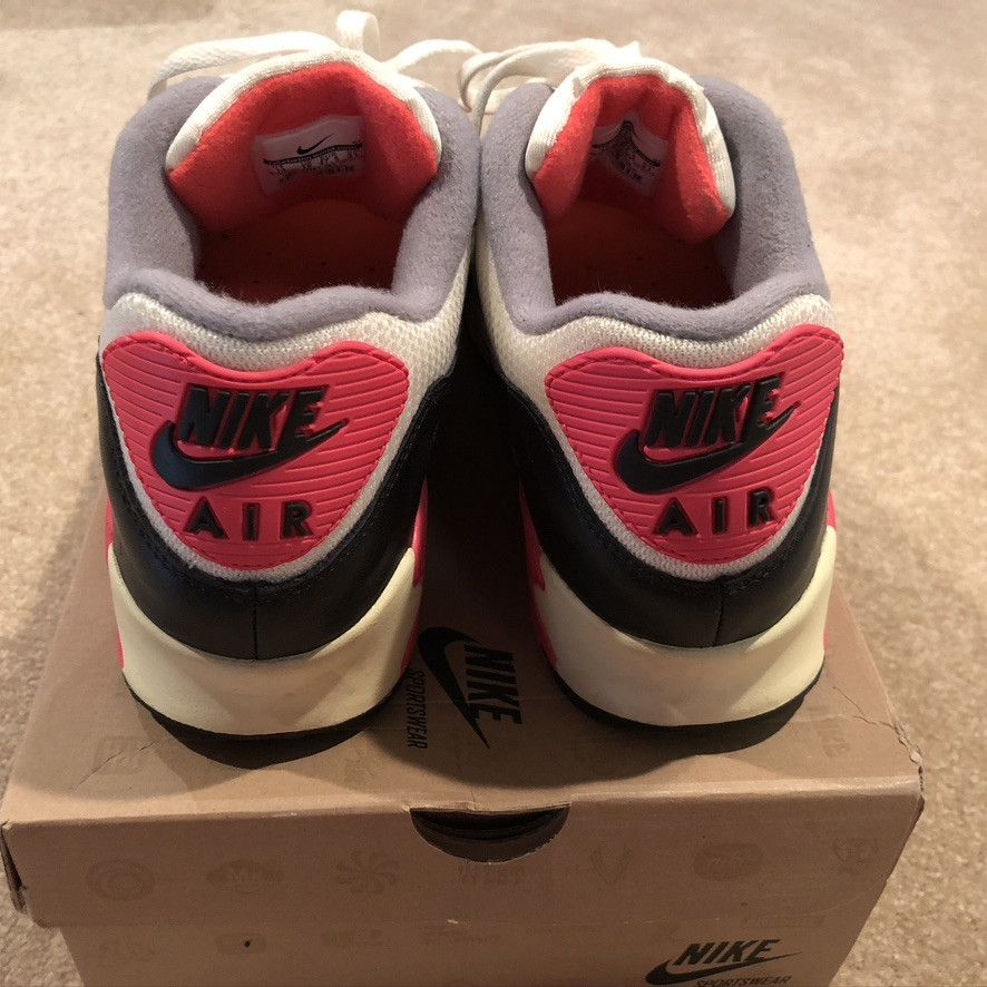 Nike 2013 Infrared Air Max 90 'Vintage' 543361-161 Size US 13 / EU 46 - 4 Thumbnail
