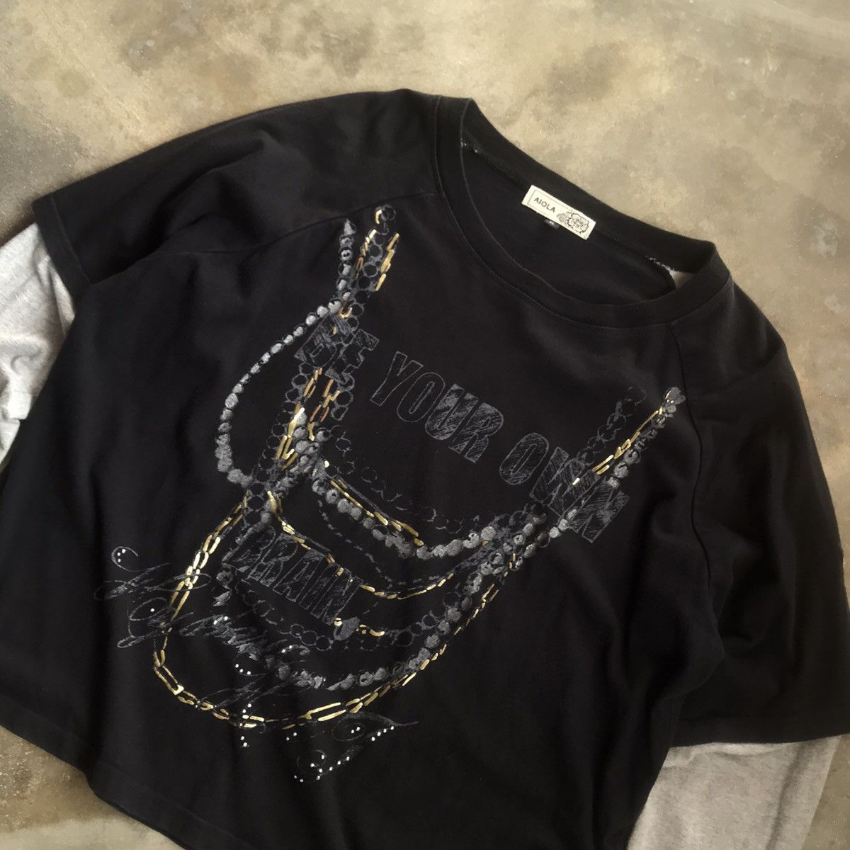 If Six Was Nine × Japanese Brand Long Sleeve AIOLA Size US XL / EU 56 / 4 - 2 Thumbnail