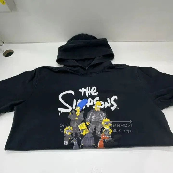 Balenciaga Balenciaga Cartoon Print Hooded Sweatshirt for Men. Size US M / EU 48-50 / 2 - 4 Thumbnail